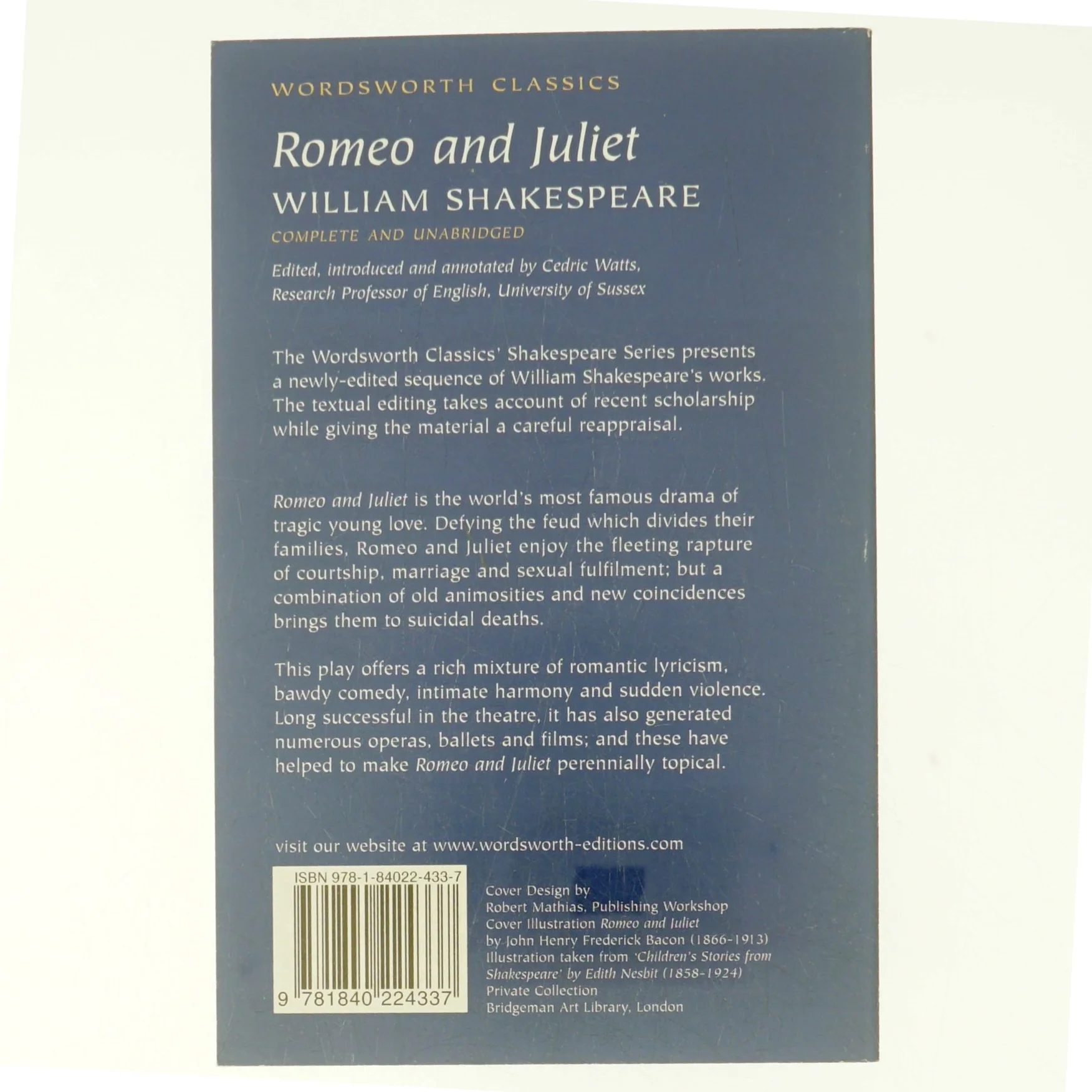 Romeo and Juliet af William Shakespeare (Bog)