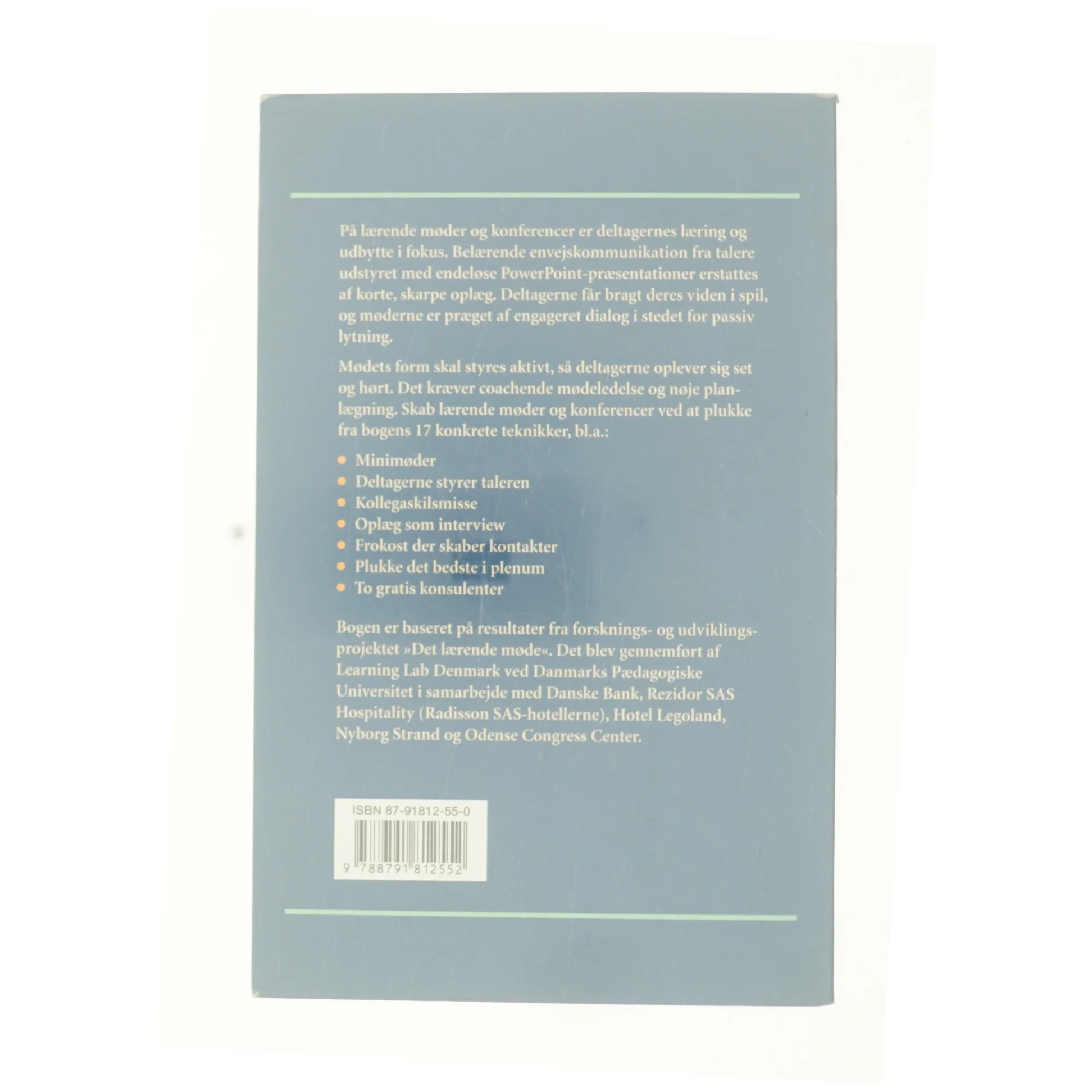 Lærende møder og konferencer i praksis (Bog)