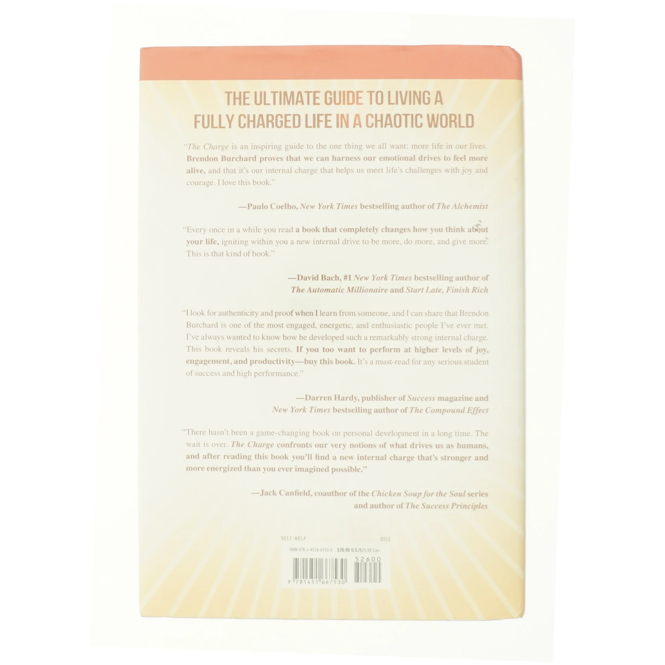 The Charge Activating the 10 Human Drives That Make You Feel Alive af Burchard, Brendon (Bog)