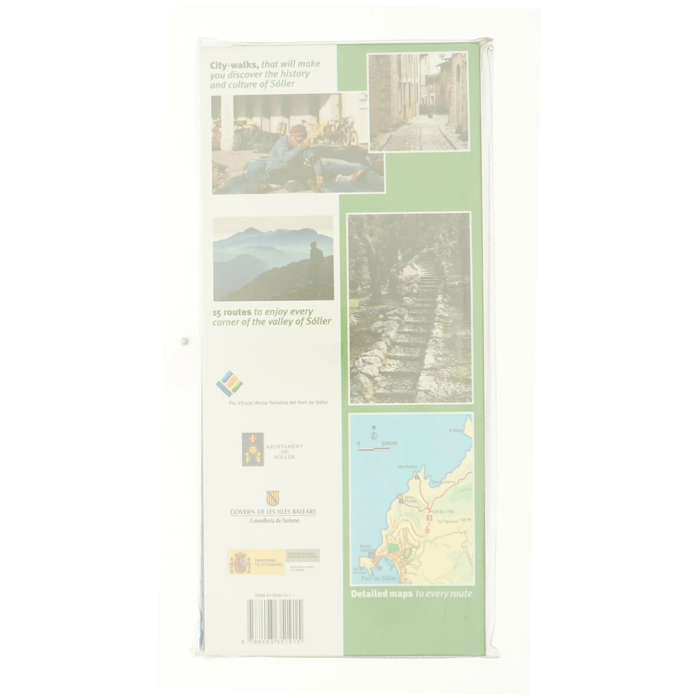 Soller Mallorca | Walking Between the Sea and the Mountains | Walking Guide and Topographical Map (Bog)