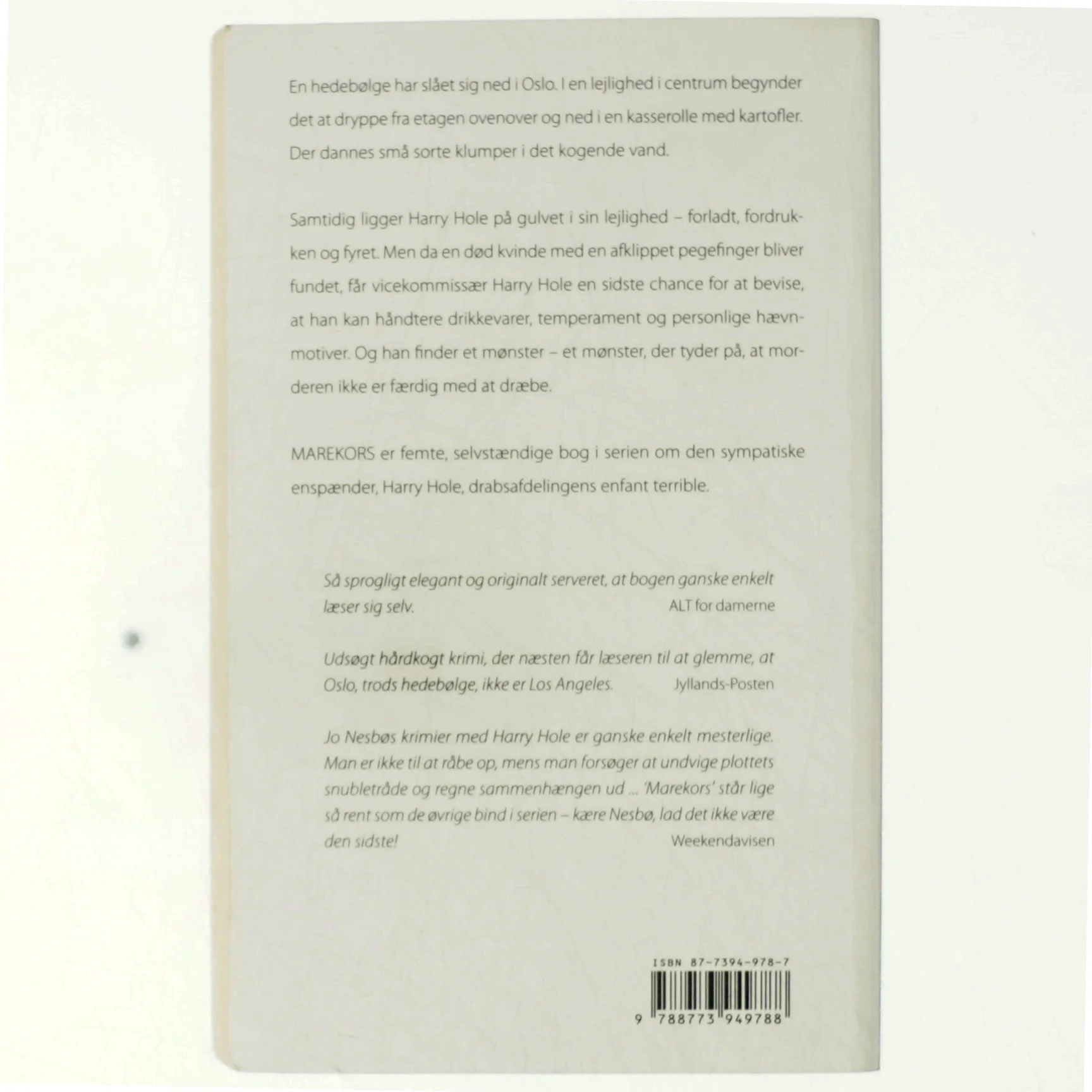 Marekors af Jo Nesbø (Bog)