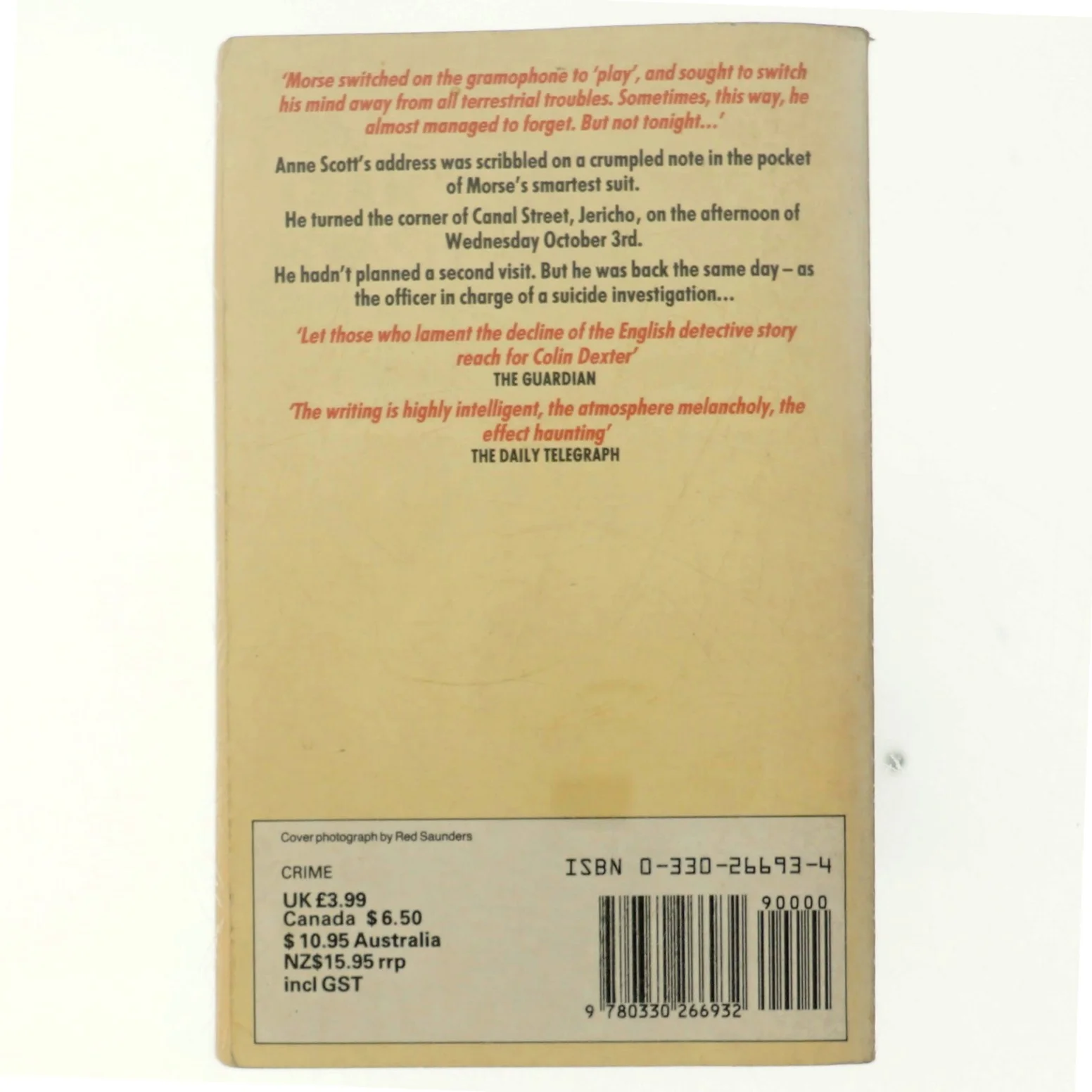 The dead of Jericho af Colin Dexter (Bog)