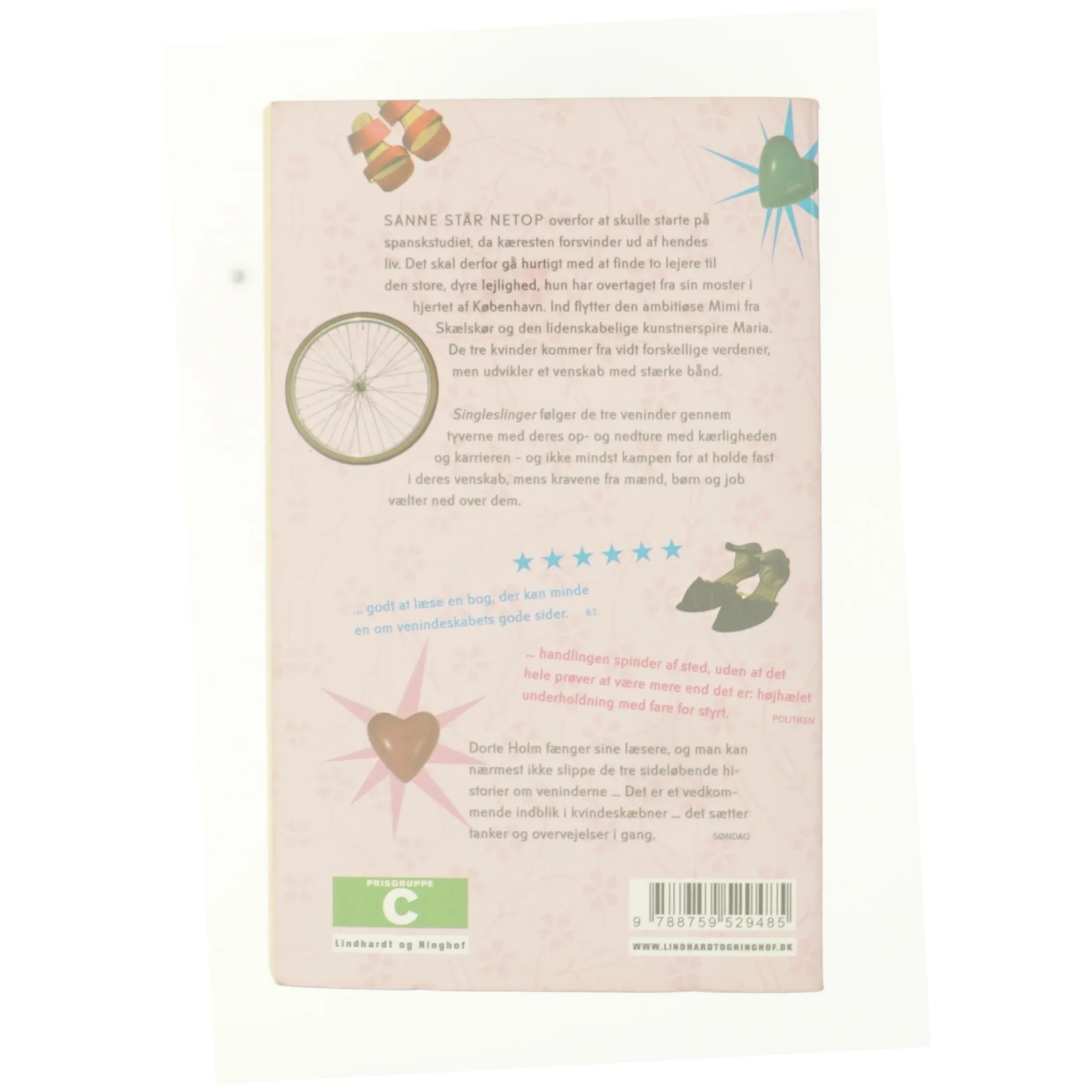 Singleslinger af Dorte Holm (Bog)