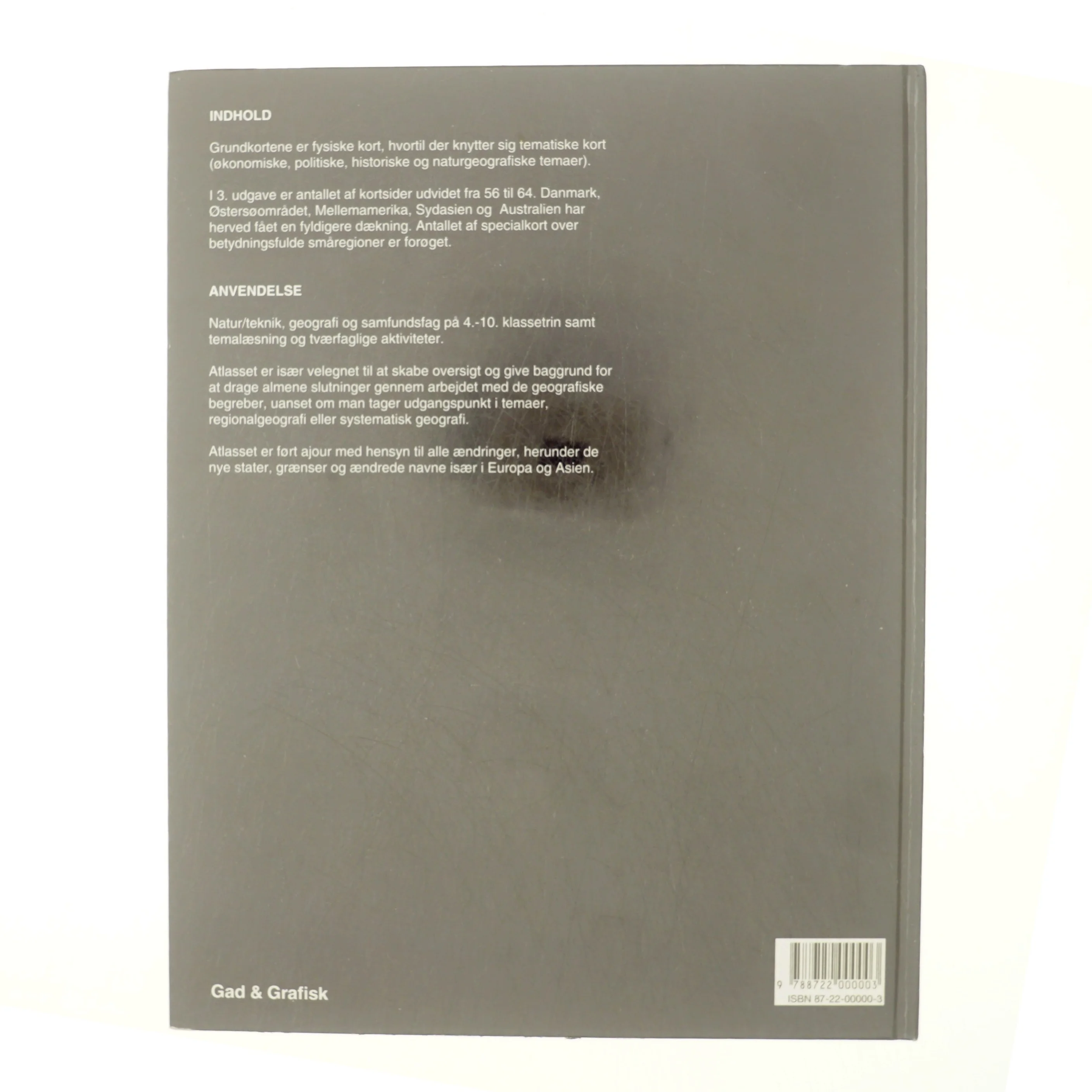 Folkeskolens atlas (Bog)