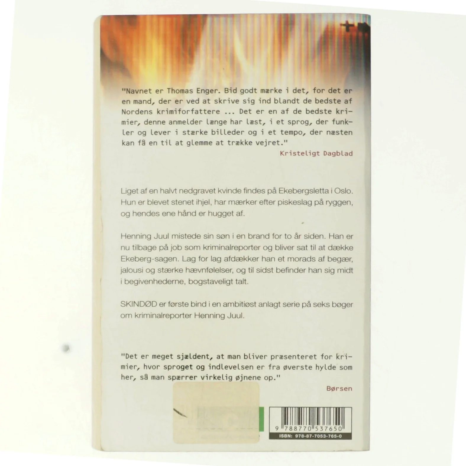 Skindød af Thomas Enger (Bog)