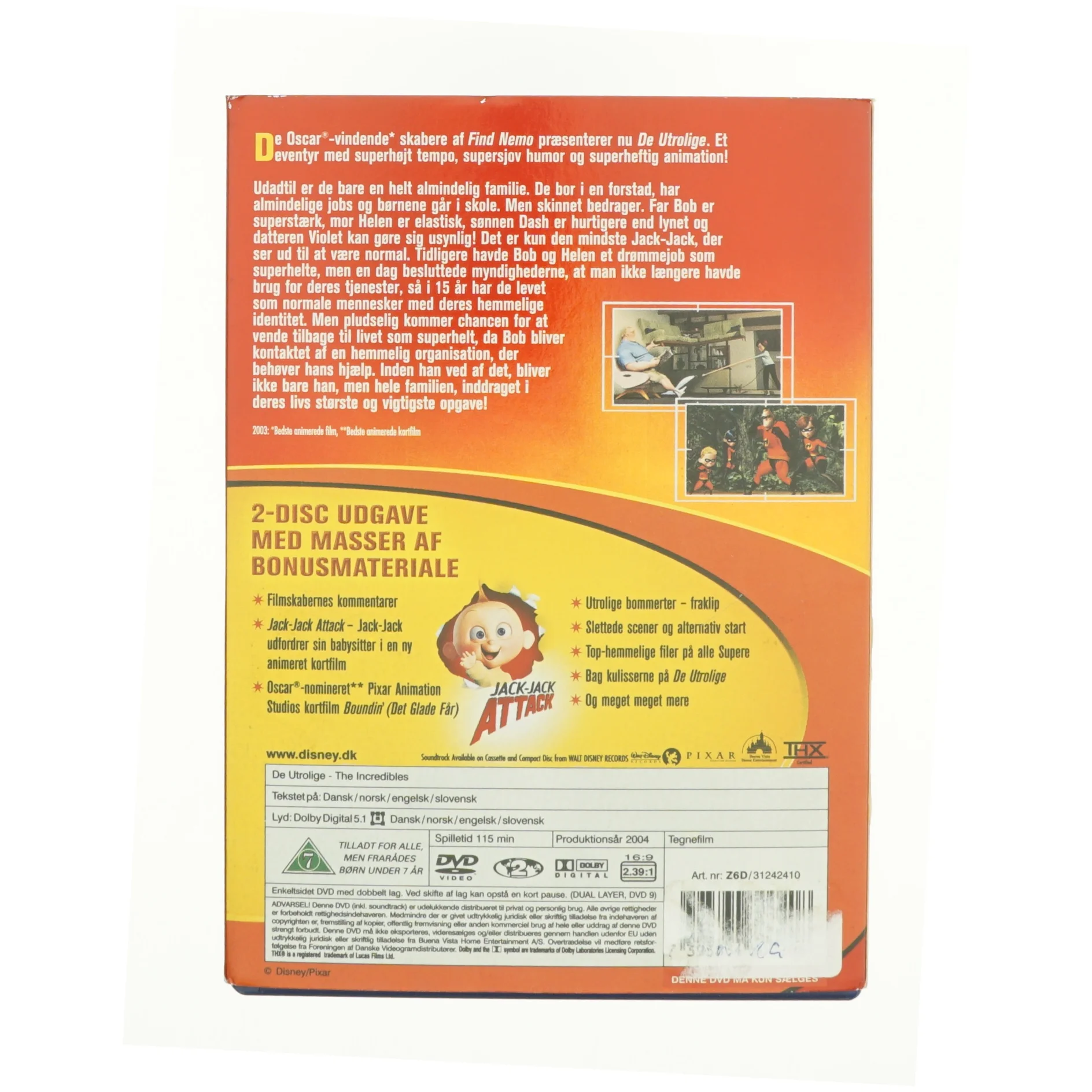 De Utrolige fra Pixar