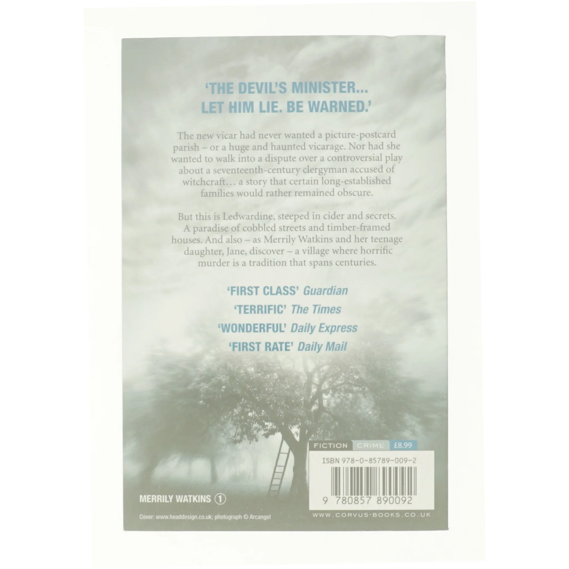 The wine of angels af Phil Rickman (Bog)