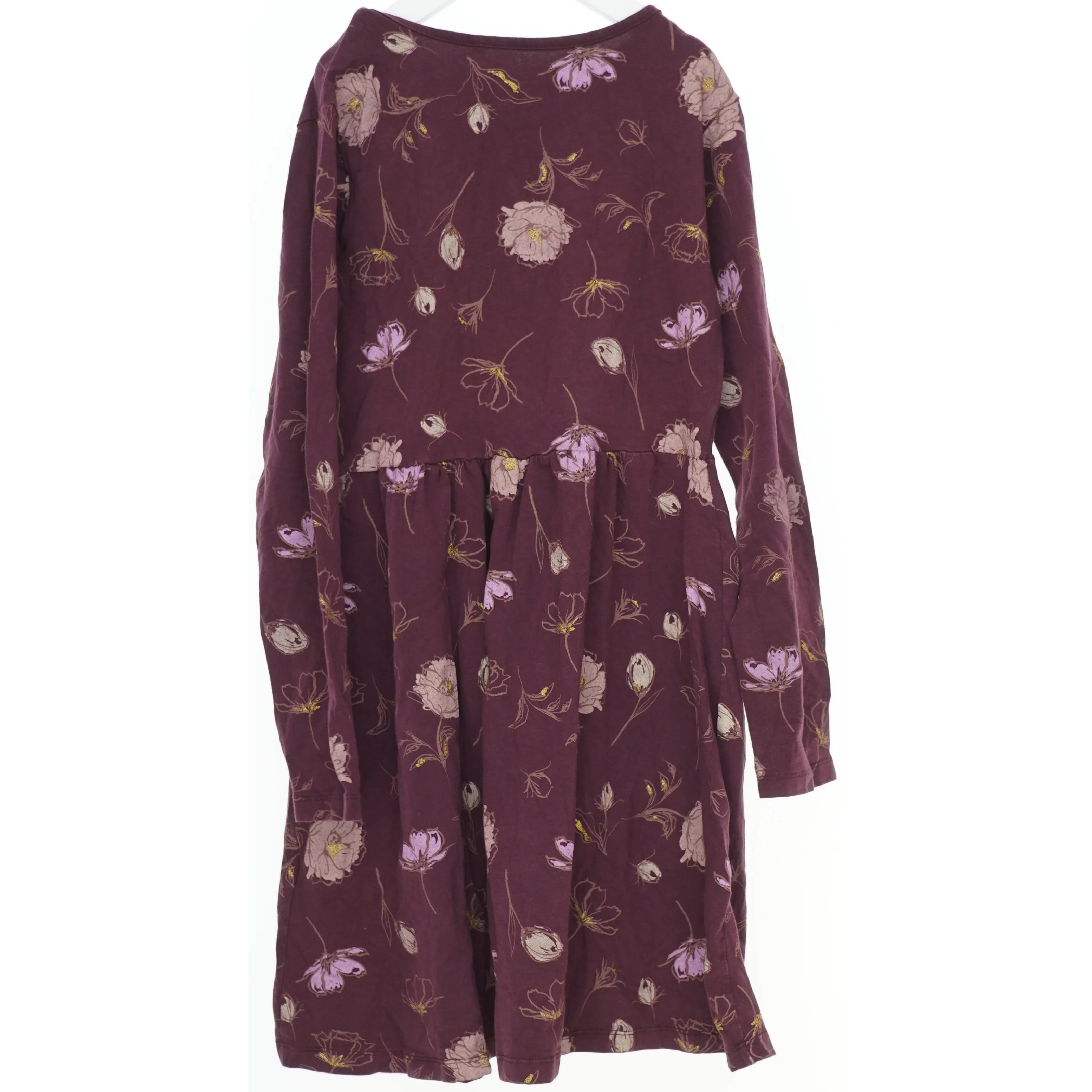 Blomstret kjole i lilla nuancer fra VRS (str. 140)