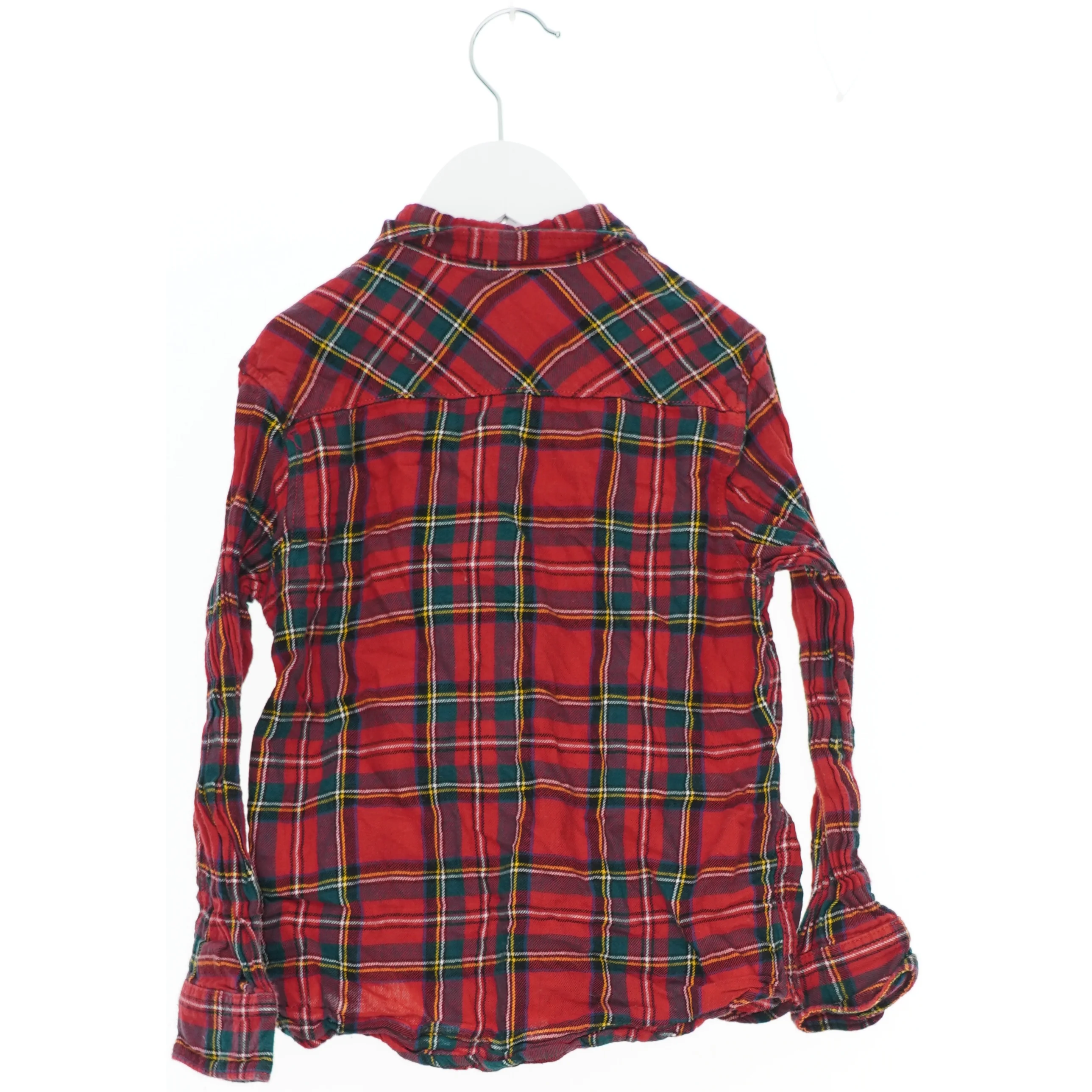 Rød ternet skjorte til børn fra H&M (str. 122)