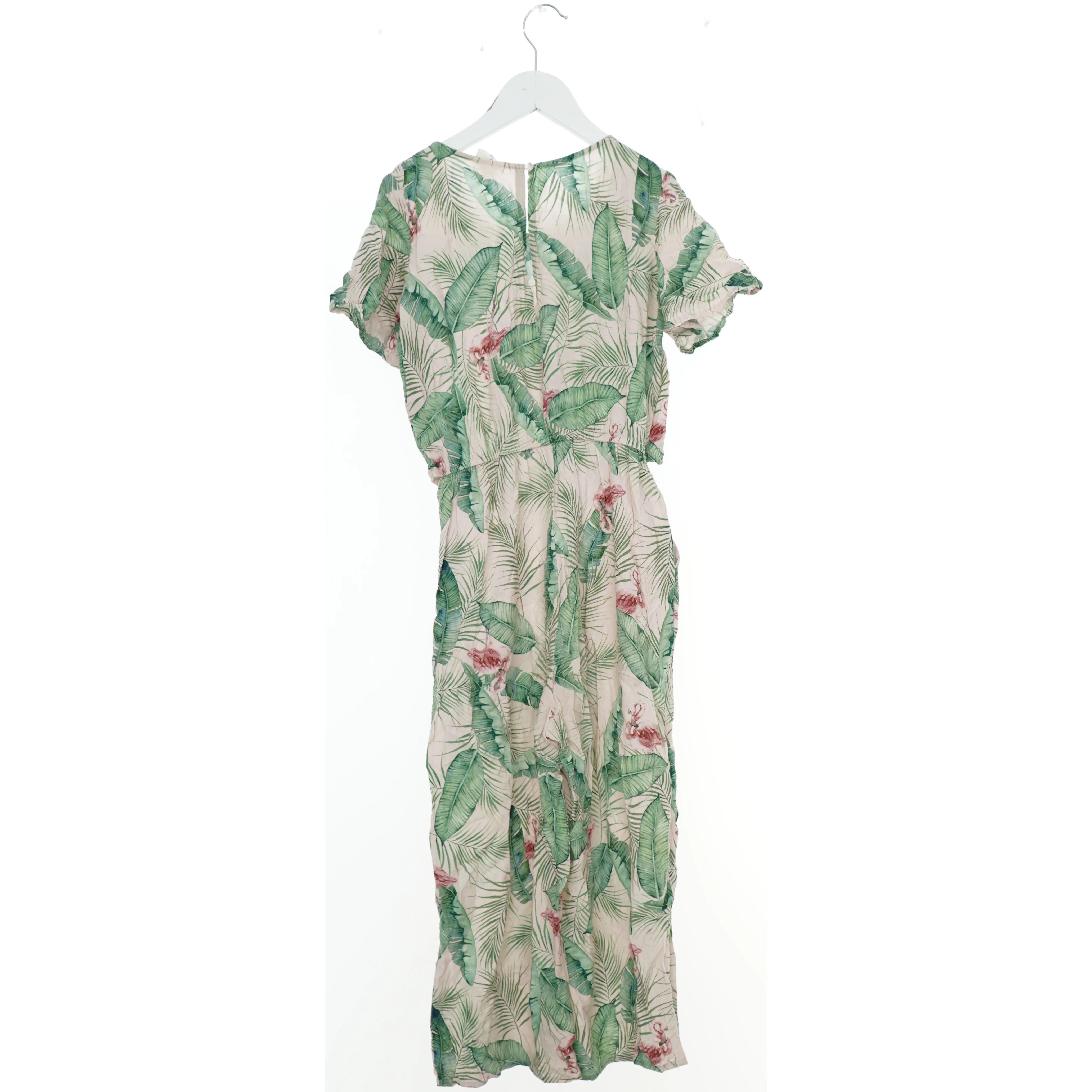 Kjole med tropisk mønster fra H&M (str. 146)