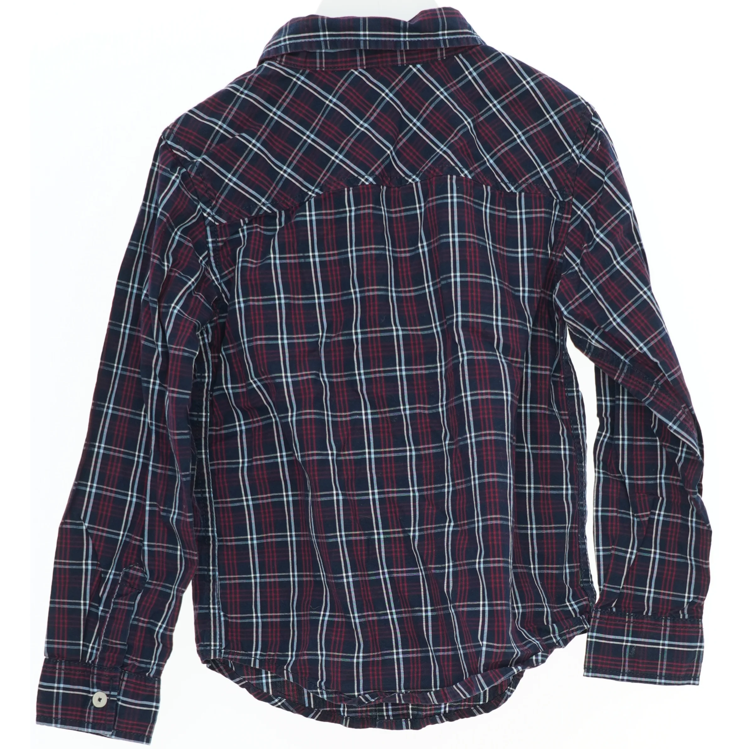 Skjorte med tern fra Tex (str. 128)