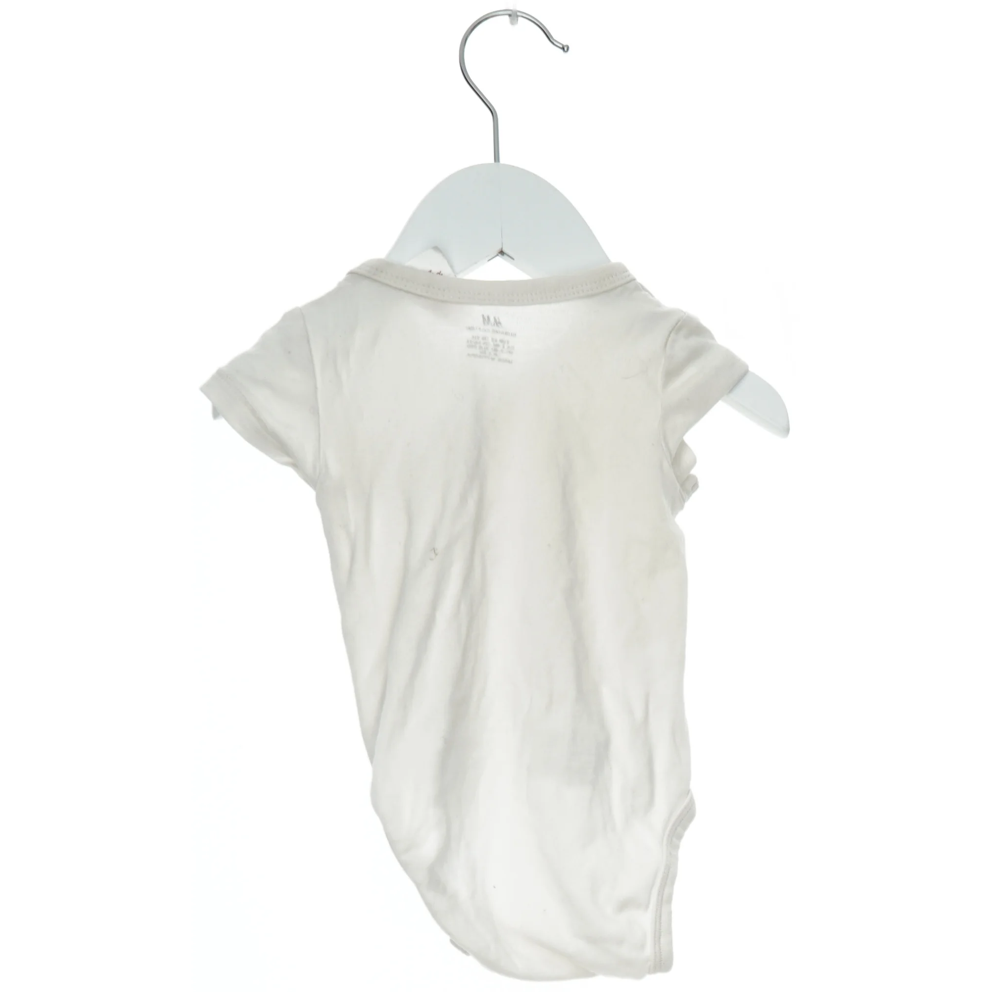 Hvid bodystocking til baby fra H&M (str. 62)