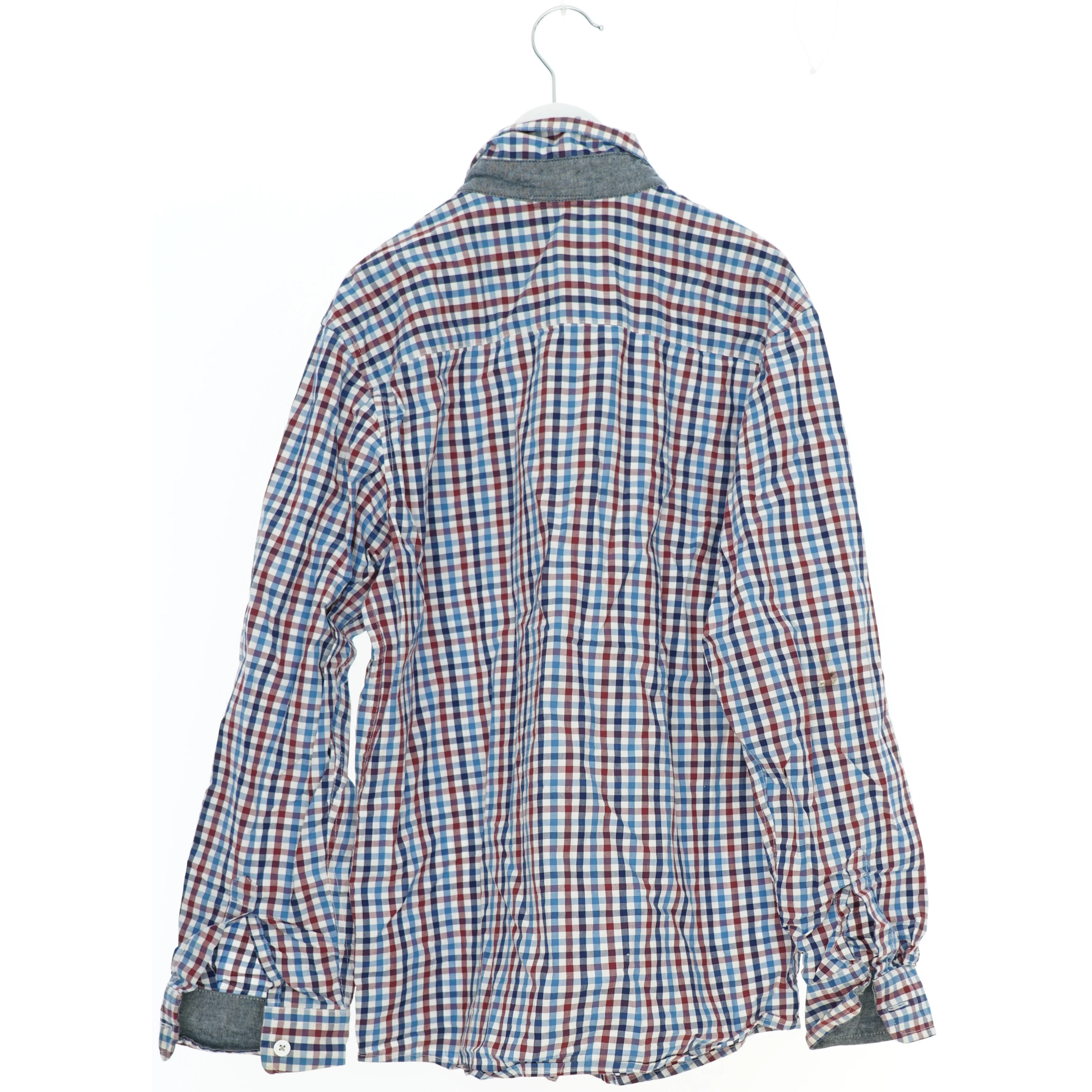 Langærmet ternet skjorte fra Jasper Conran (str. 164)