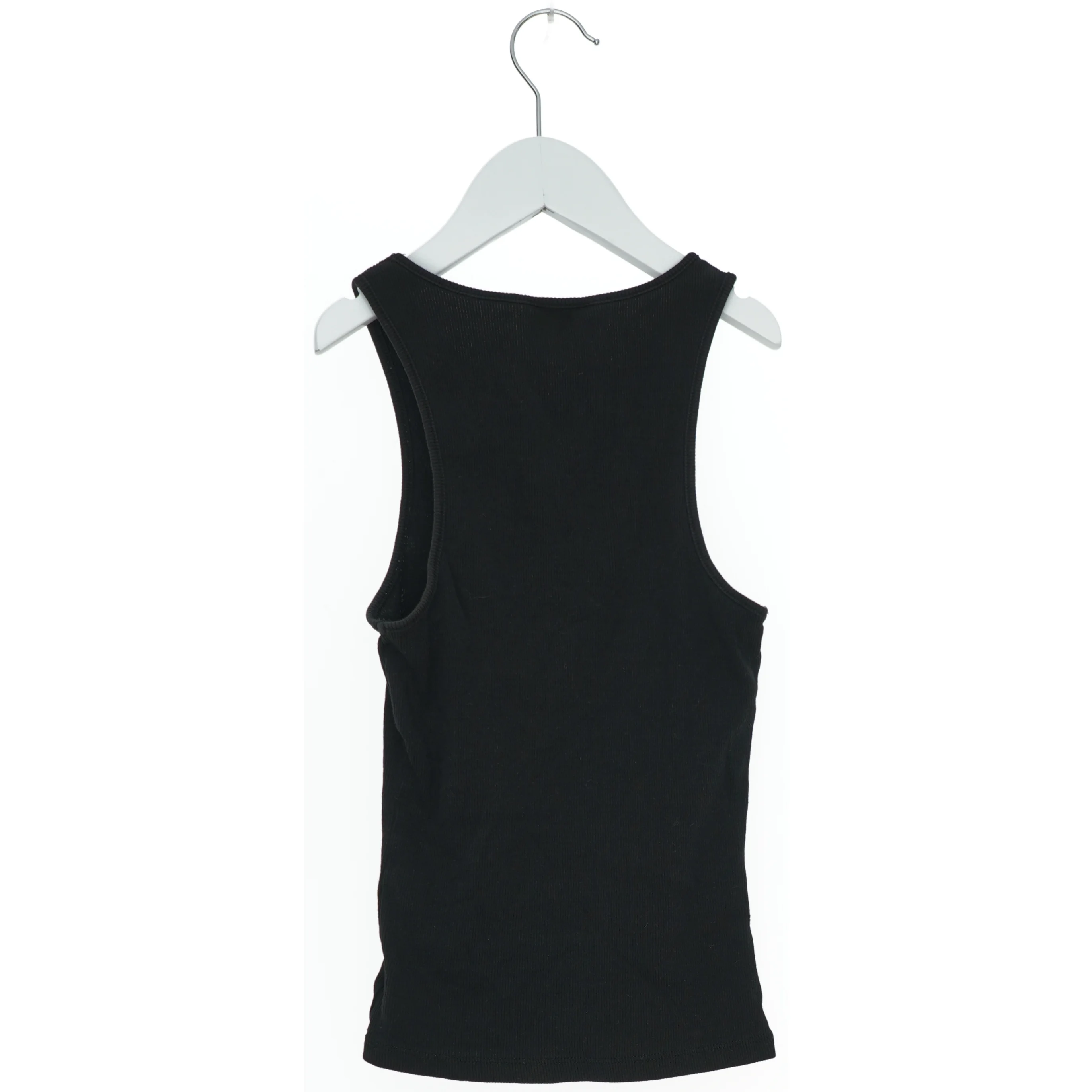 Sort tanktop fra Monki (str. XS)