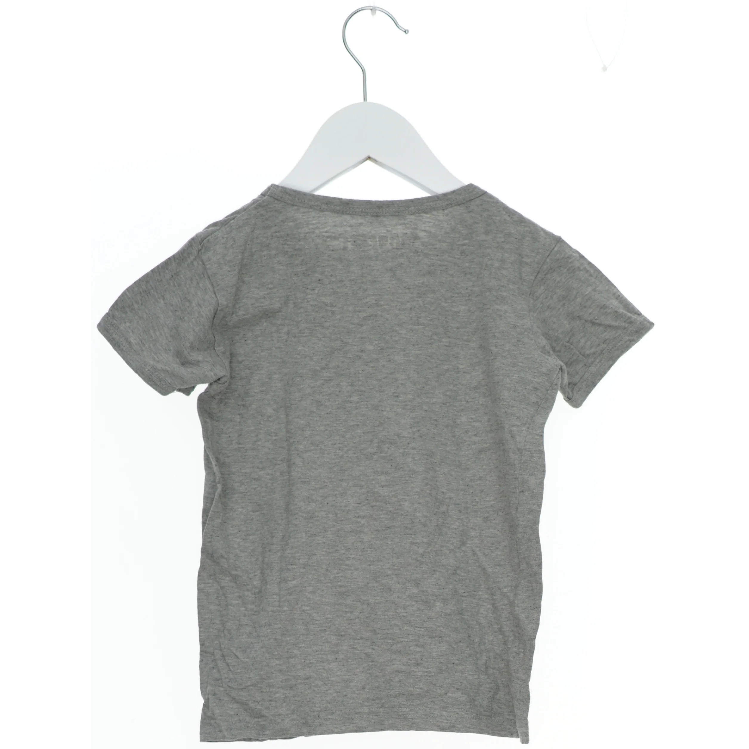 Grå t-shirt med vikingetryk fra Danefæ (str. 110)