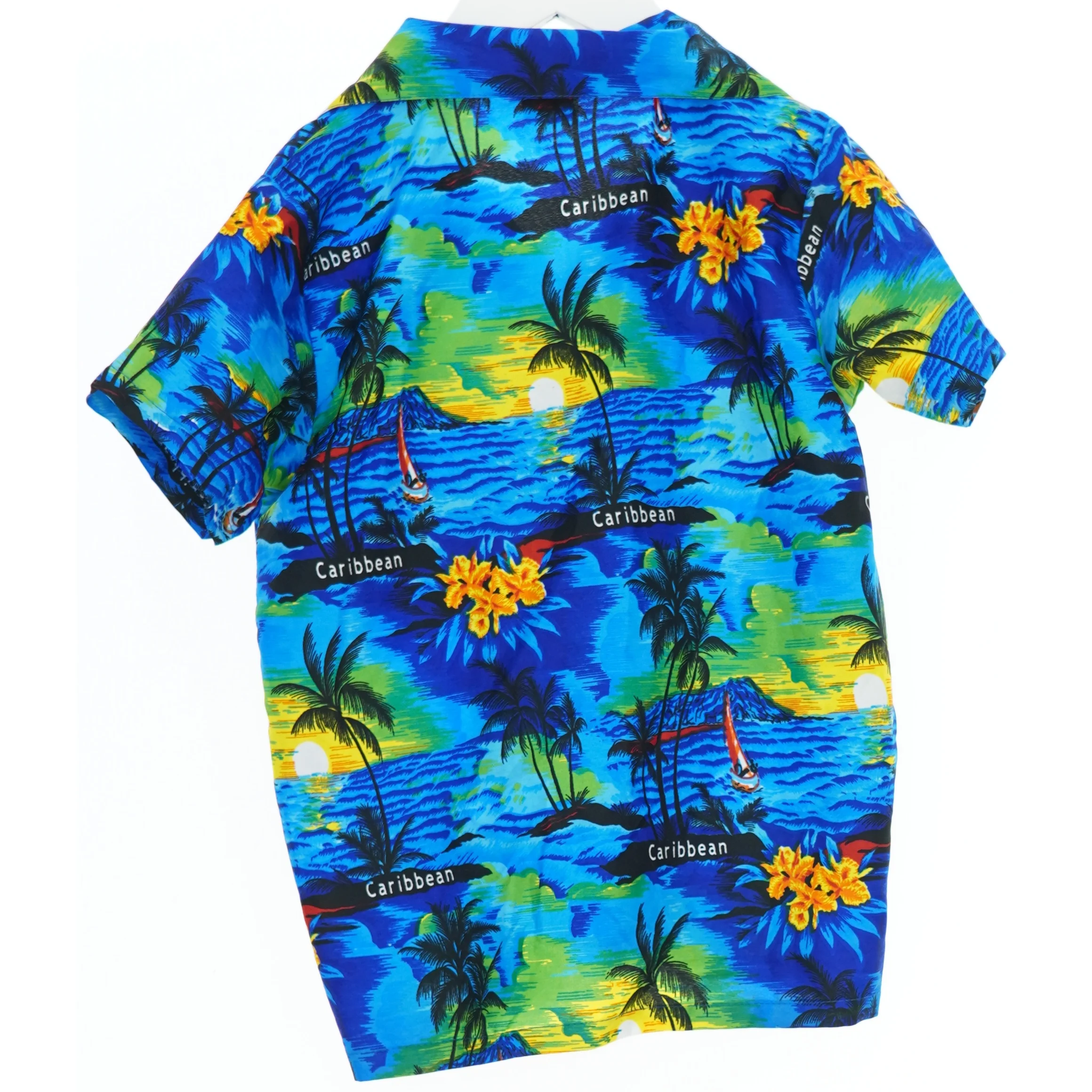 Hawaiiskjorte med tropisk print fra Rima (str. L)