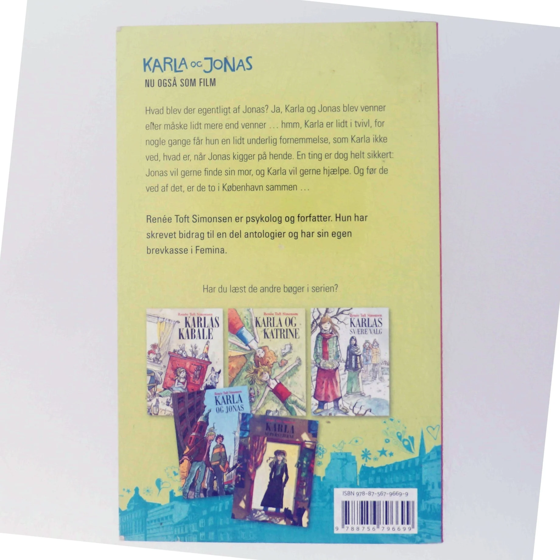 Karla og Jonas af Renée Toft Simonsen (Bog)