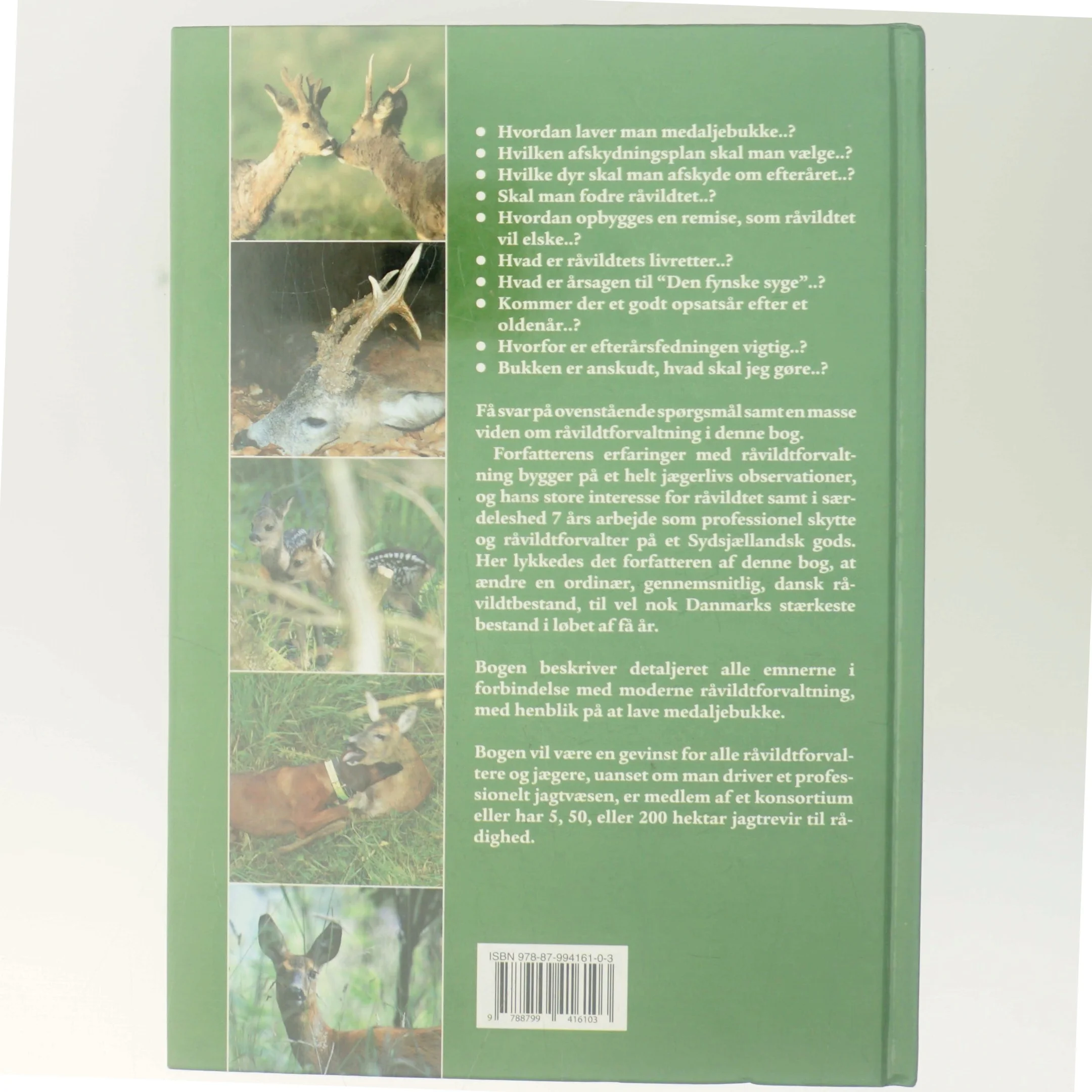 Råvildt og medaljebukke af Kim Lindgren (f. 1959) (Bog)