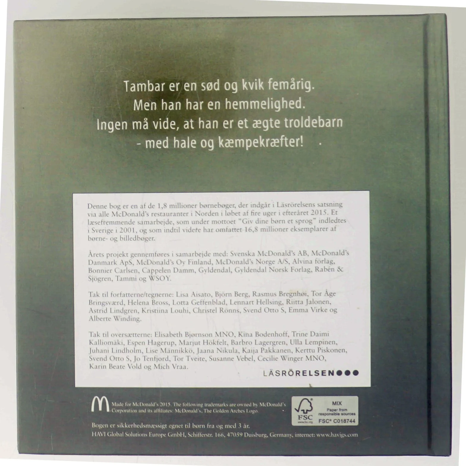 Tambar er en trold af Tor Åge Bringsværd (Bog)