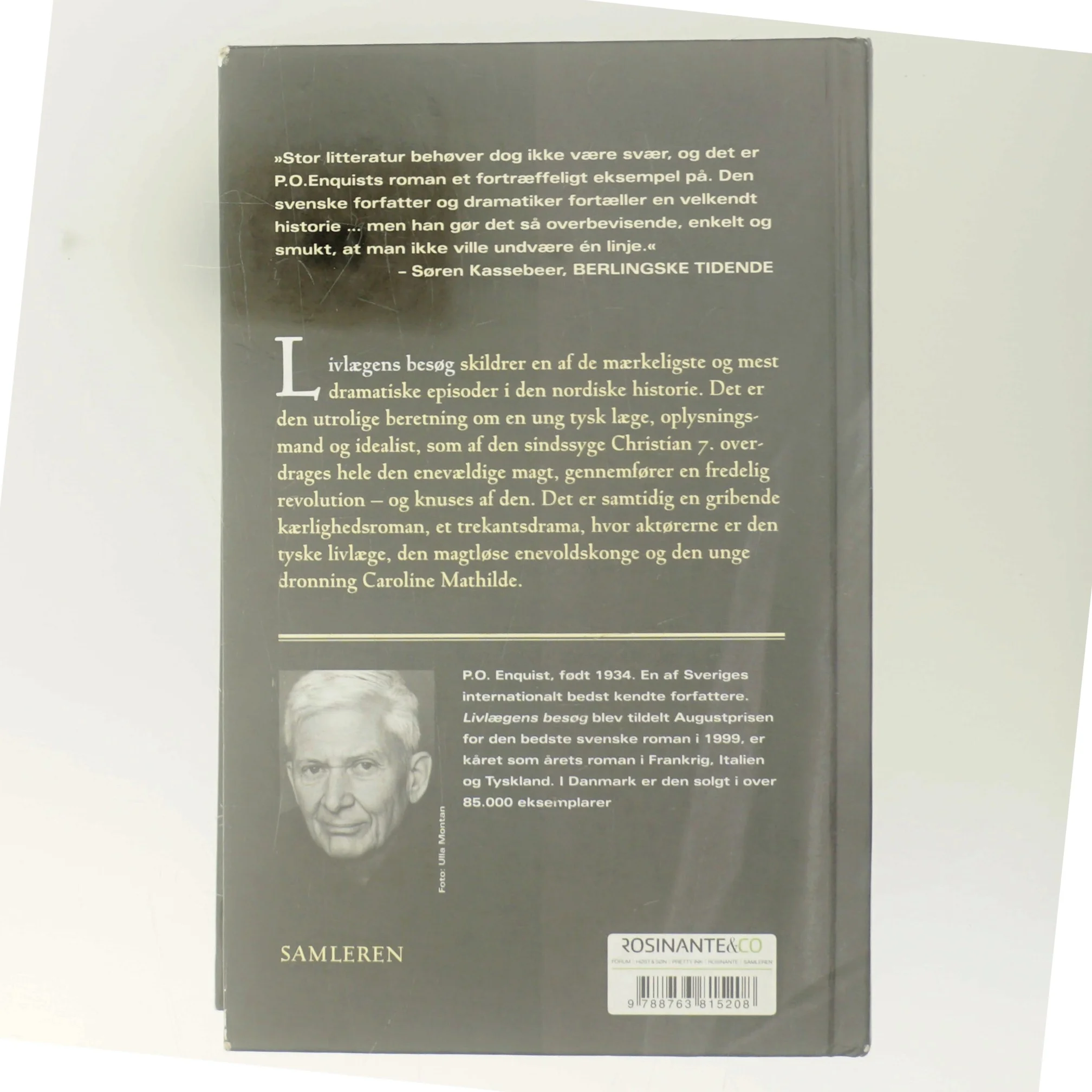 Livlægens besøg : roman af Per Olov Enquist (Bog)