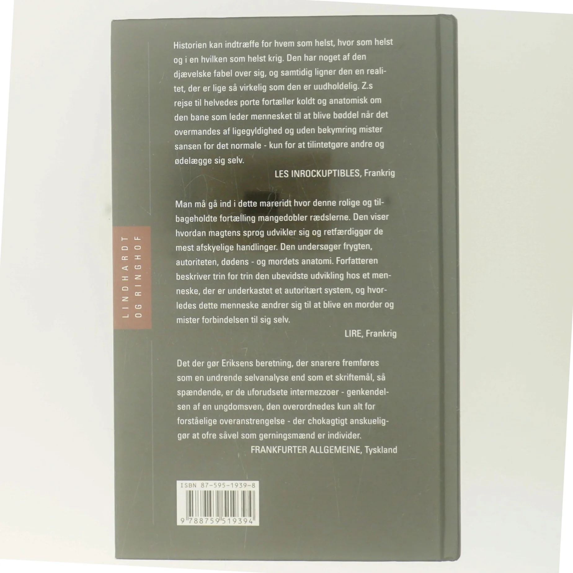 Vinter ved daggry : beretning af Jens-Martin Eriksen (f. 1955) (Bog)