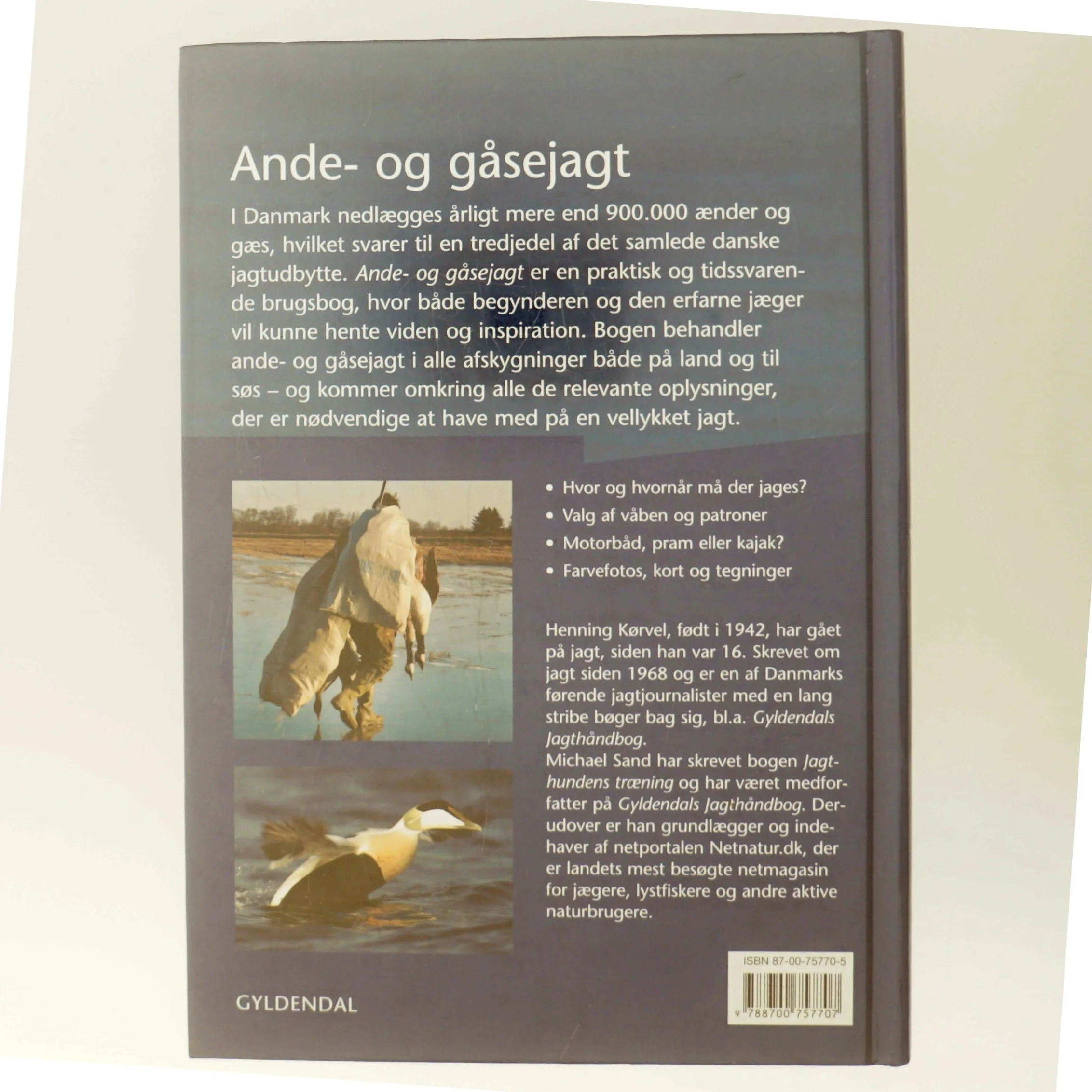 Ande- og gåsejagt (Bog)