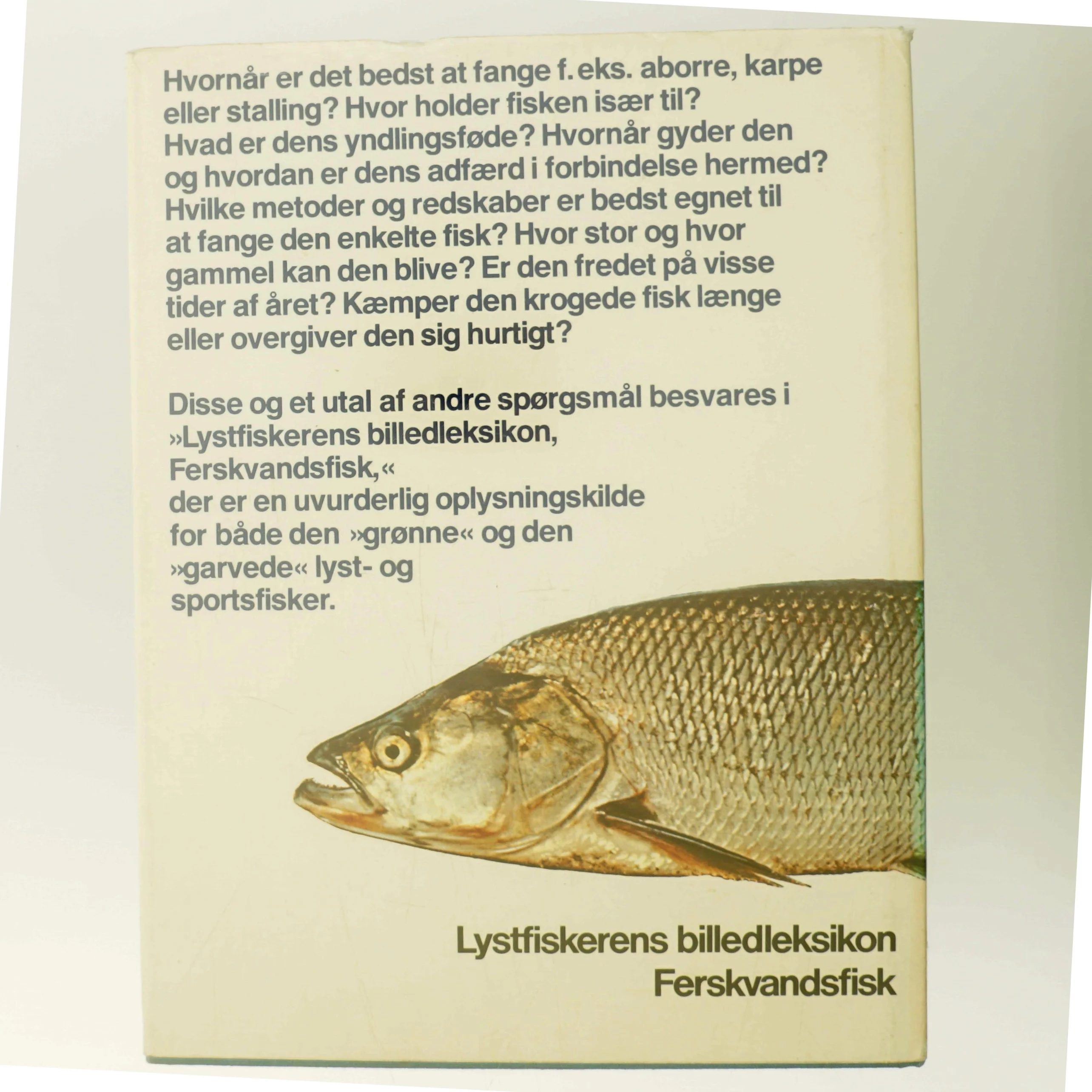 Lystfiskerens billed leksikon: Ferskvandsfisk af Knud Larsen (Bog)
