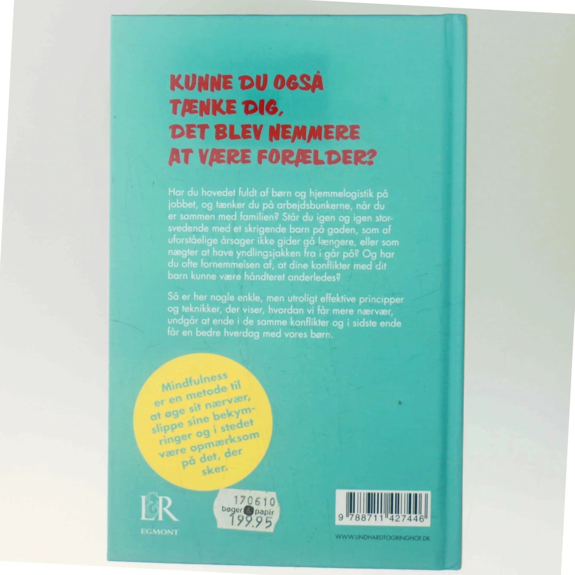 Mindfulness for forældre af Heidi Andersen (f. 1967) (Bog)