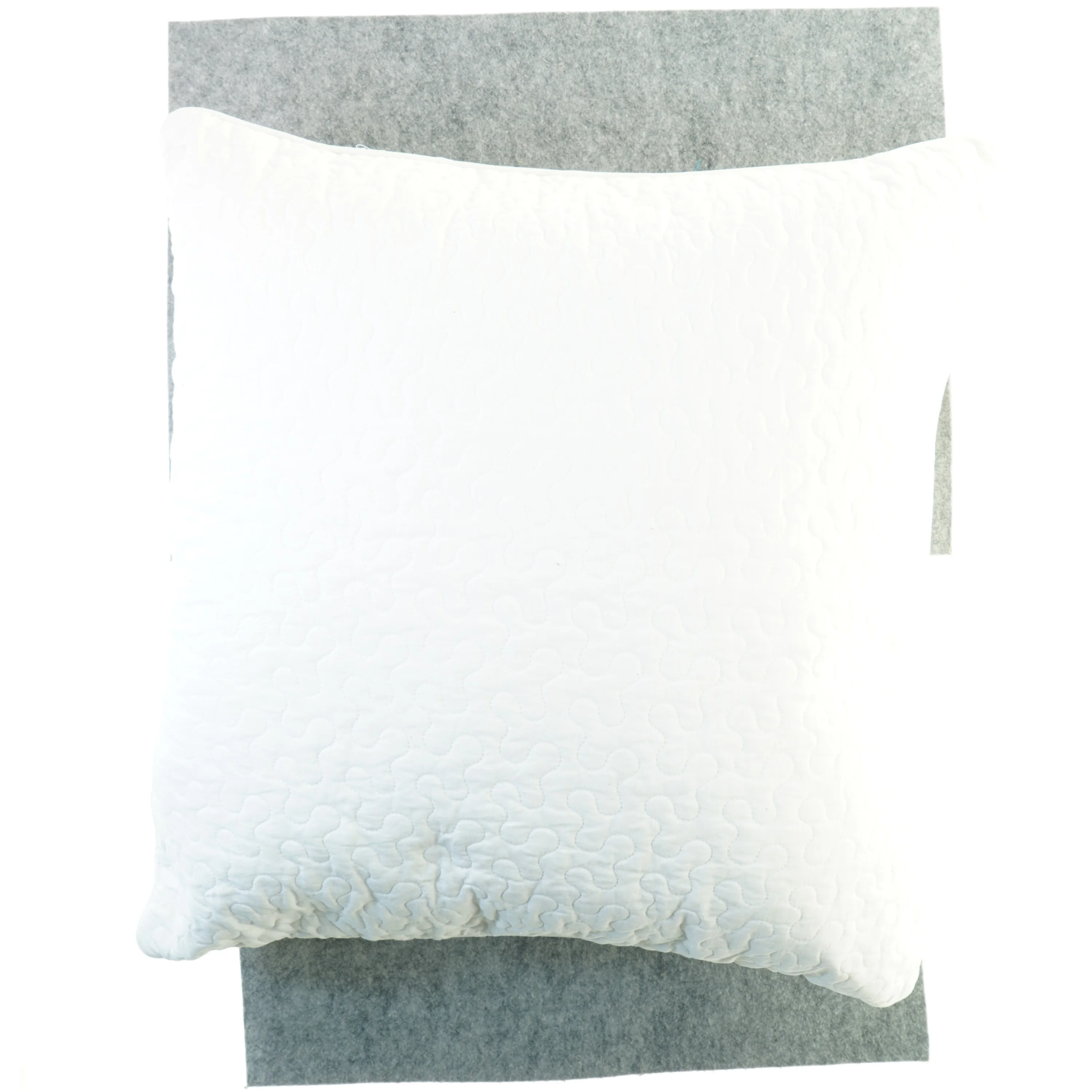 Puder og sengetæppe (str. 250 x 260 cm og 60 x 60 cm)