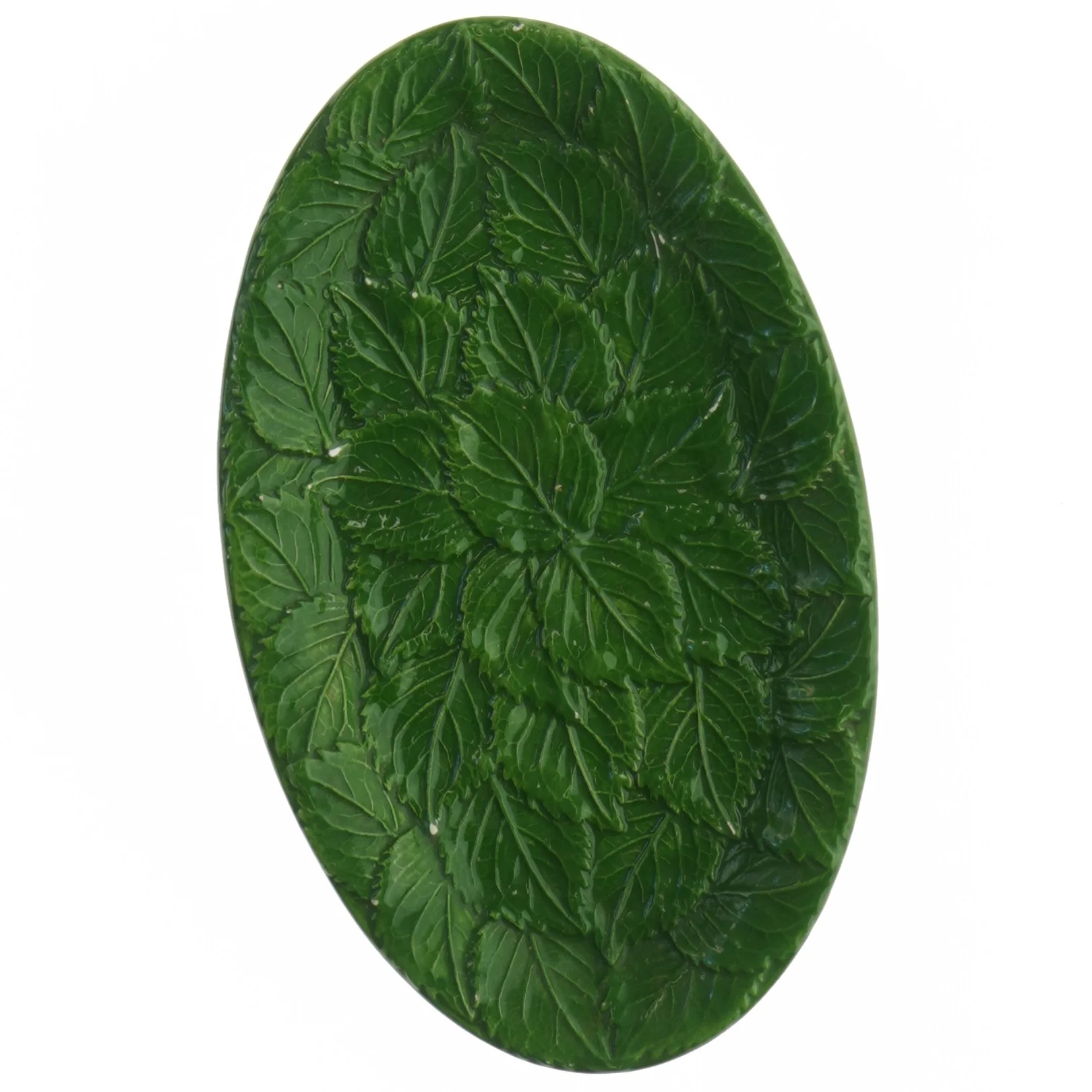 Dekorativt fad formet som et blad (str. 22 x. 13,5 cm)