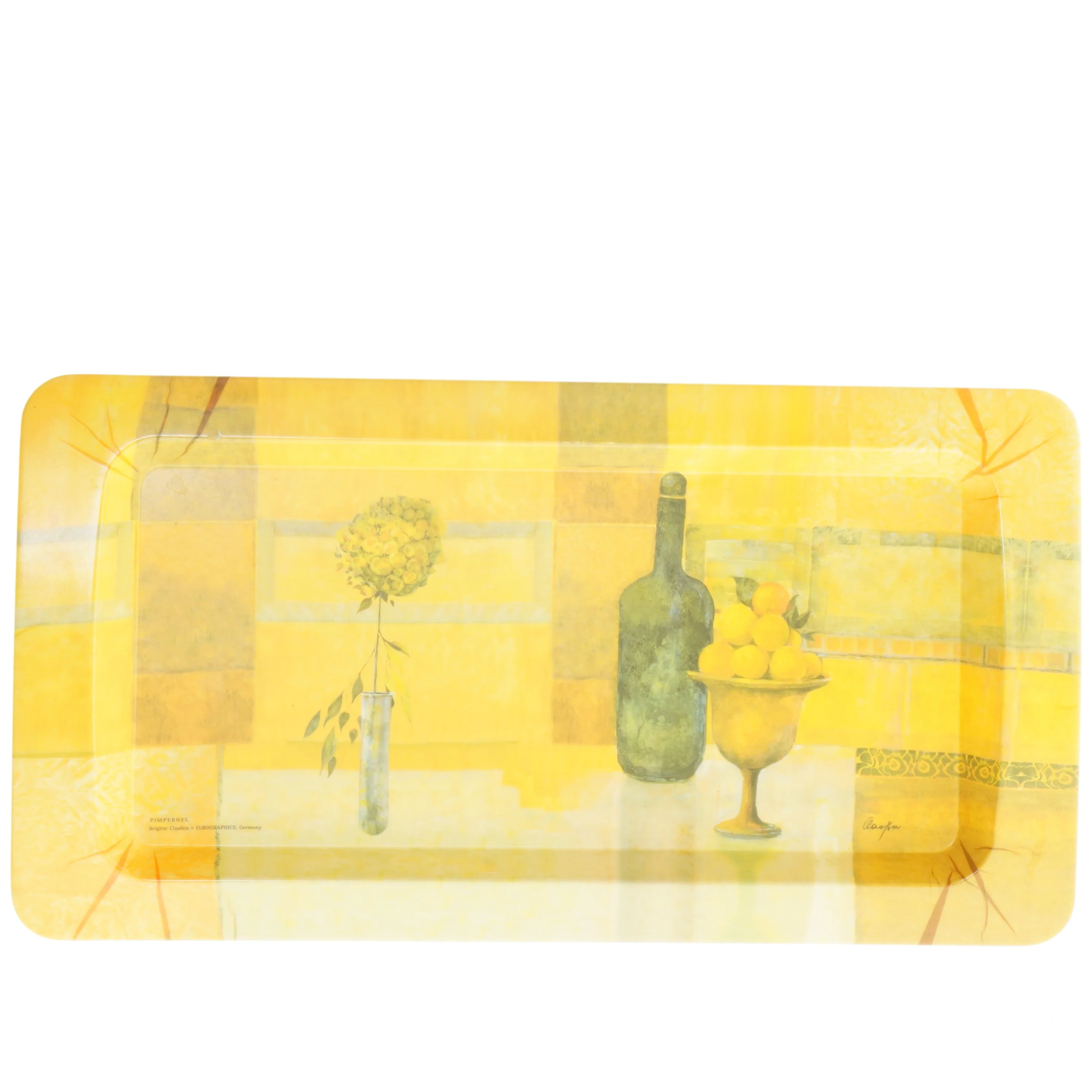 Rektangul&aelig;rt serveringsfad fra Pimpernel (str. 38 x 20 cm)