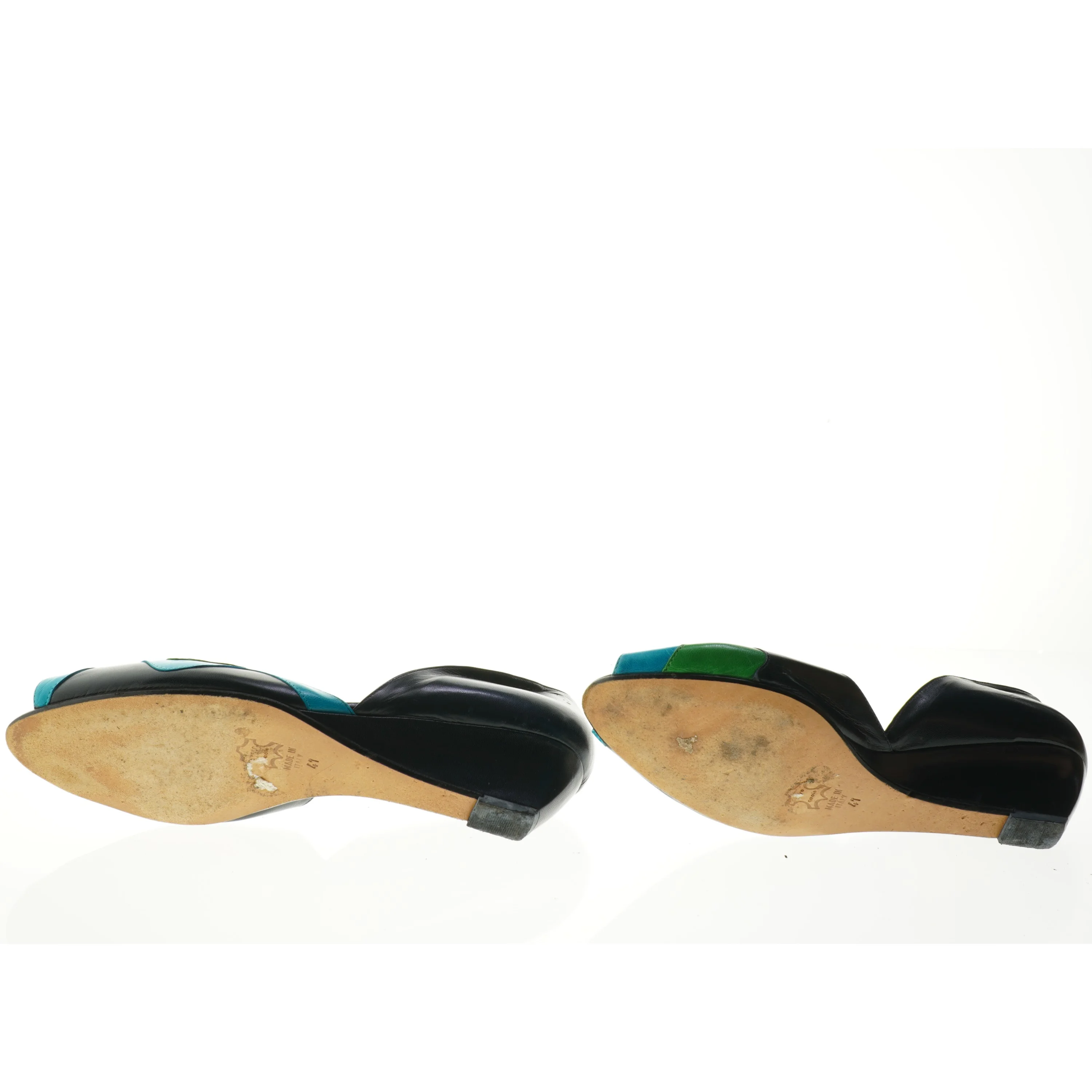 Damefladsko med farveblokke fra Franco Potalivo (str. 41)