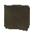 Brunt tørklæde (str. 70 x 65 cm)