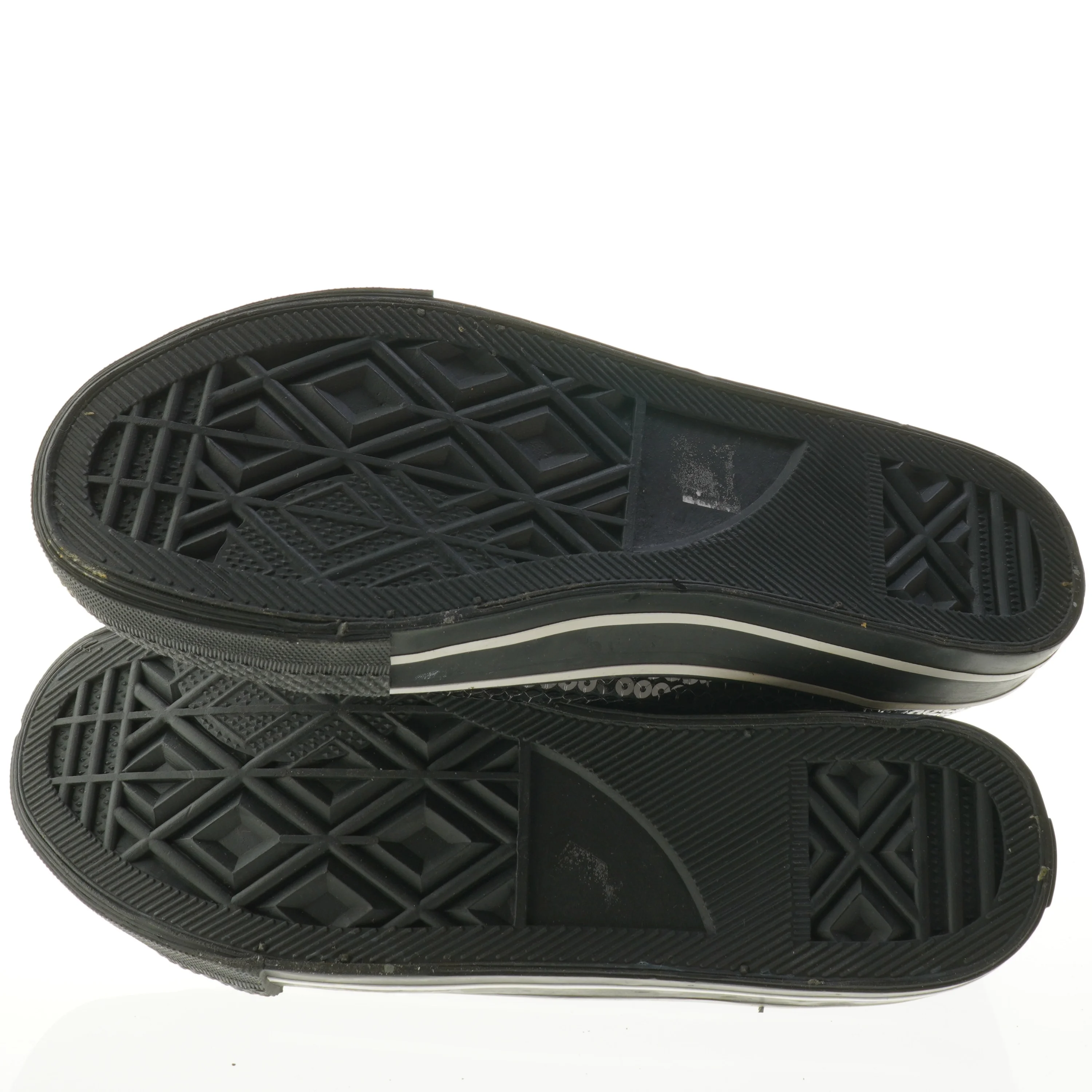 Sorte lave sneakers med palietter fra Cix (str. 40)