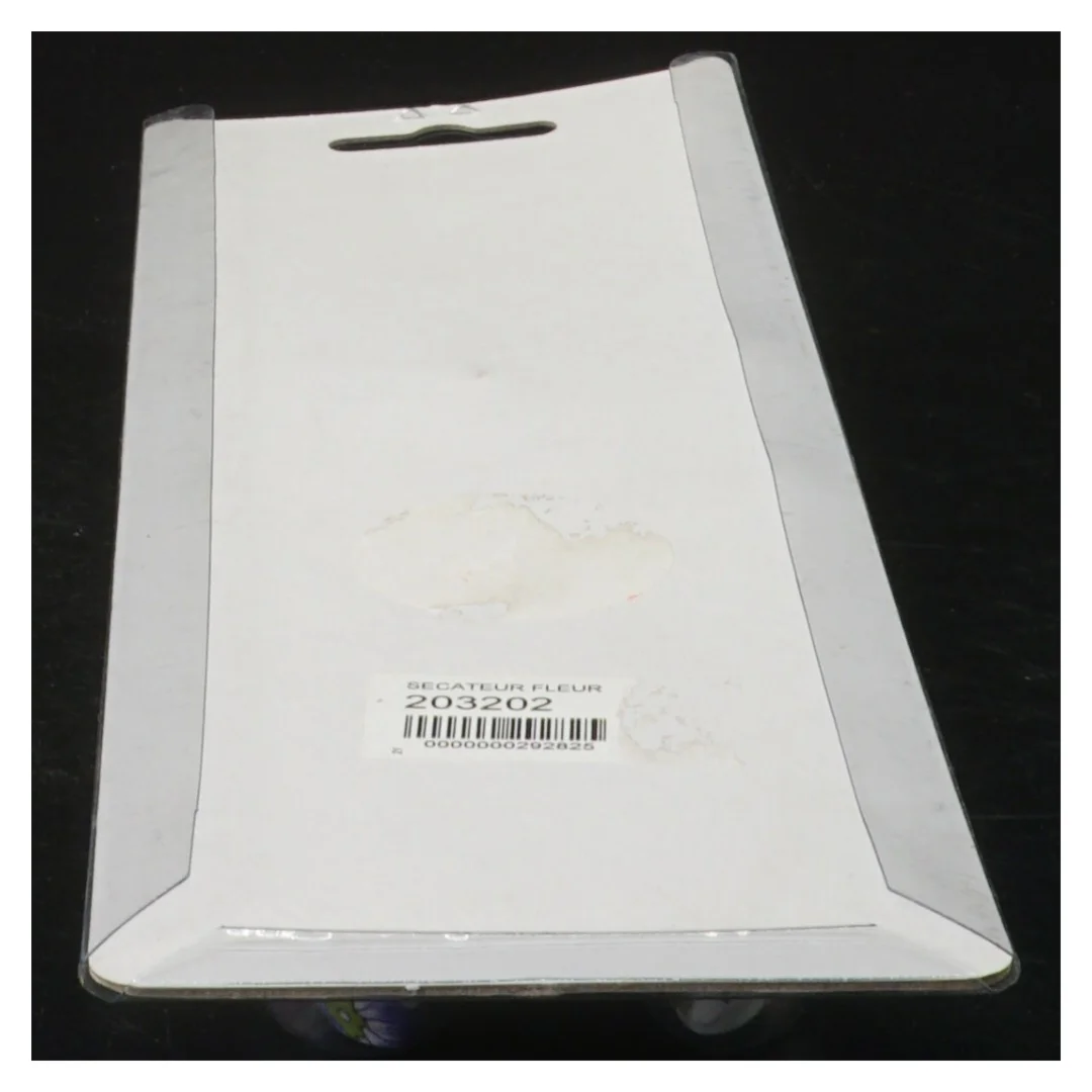 grænsaks med blomstermotiv