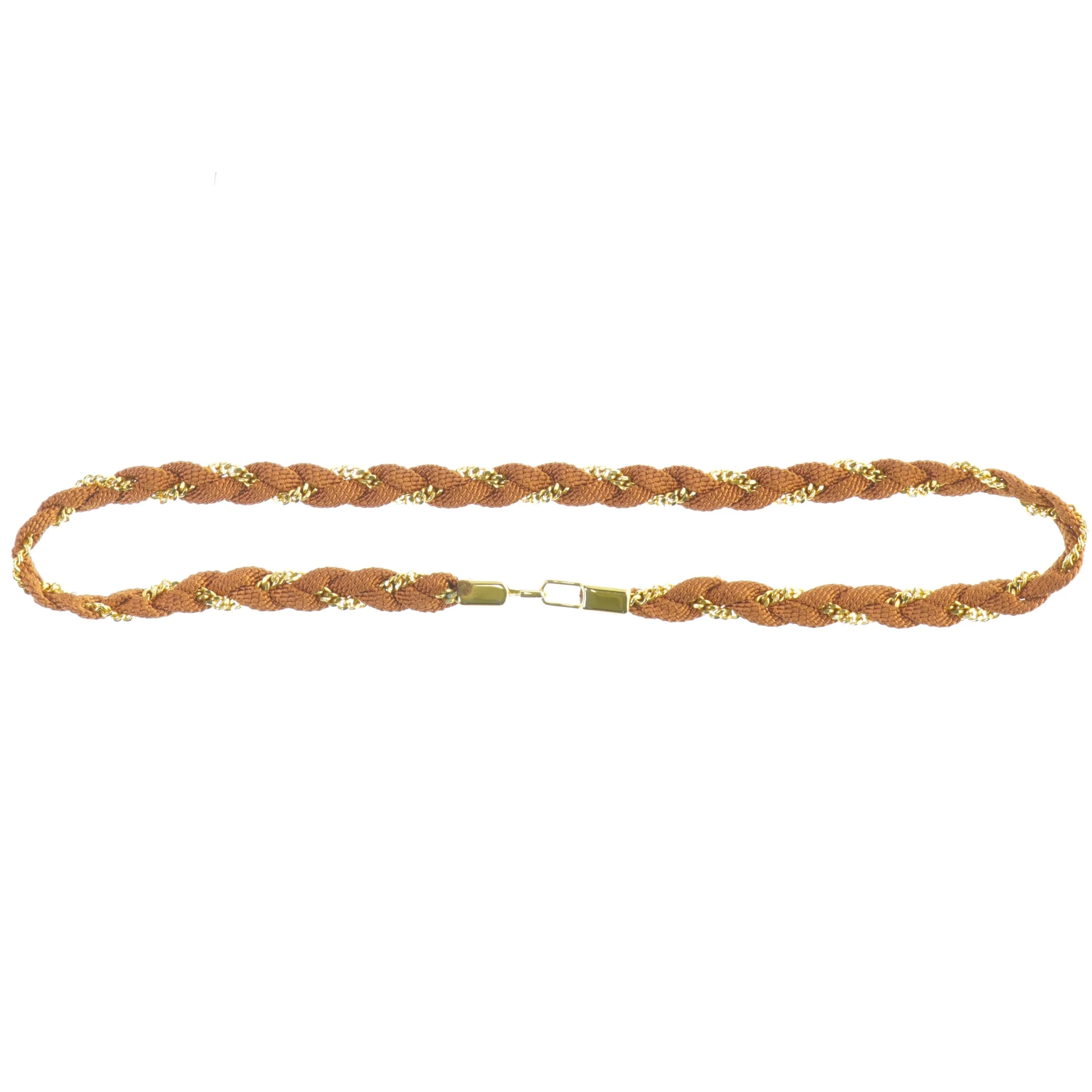 Flettet bælte (str. Længde, 80 cm. b 1 cm)