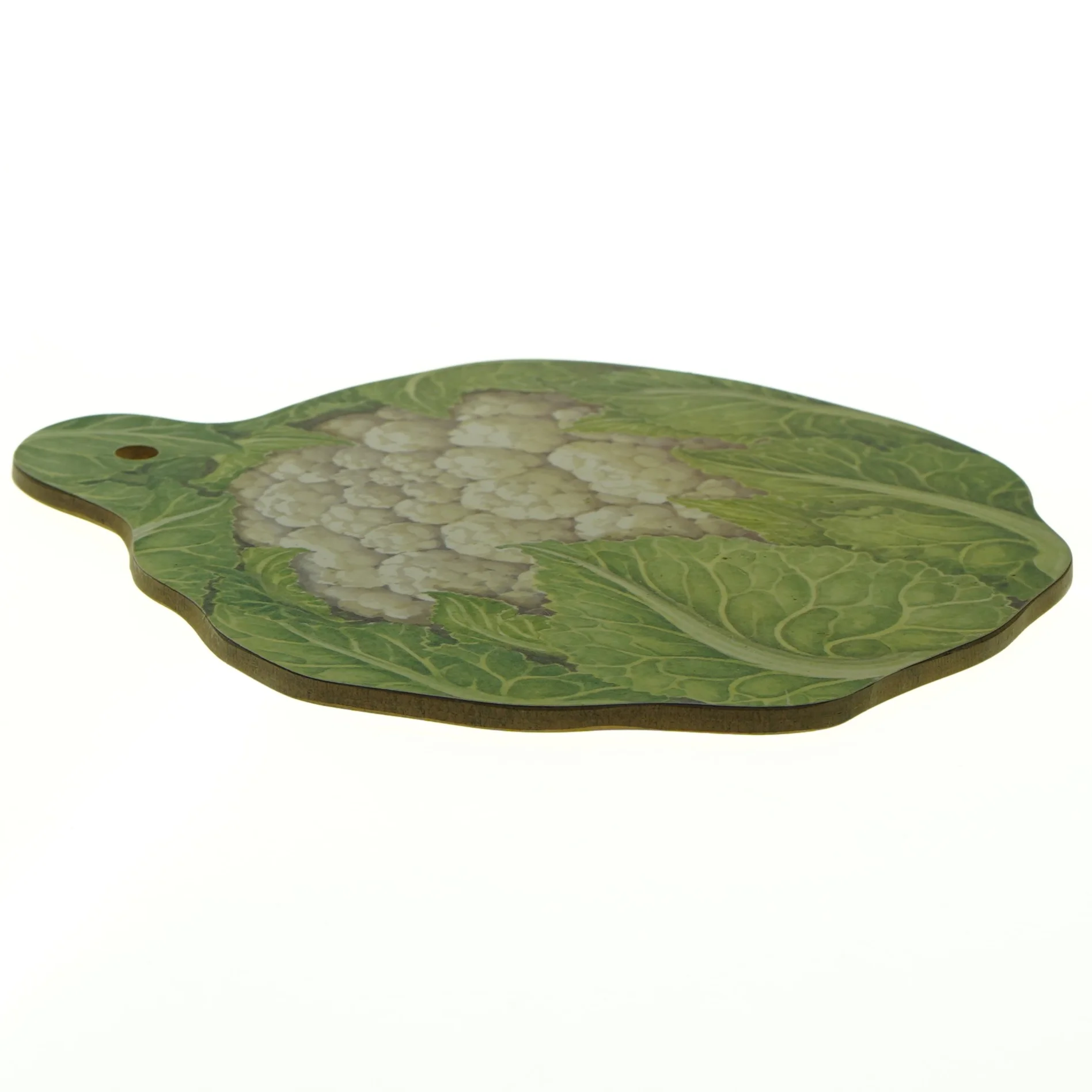 Sk&aelig;rebr&aelig;dt med blomk&aring;ls motiv (str. 24 x. 21 cm)