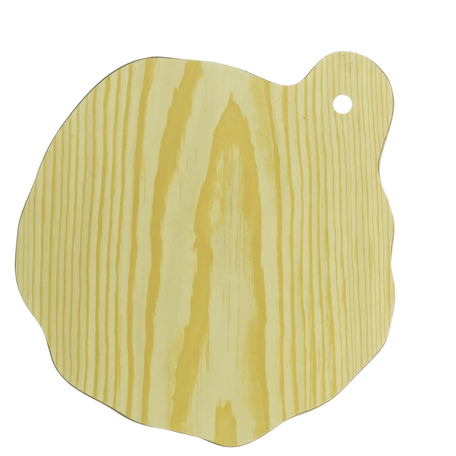 Skærebrædt med blomkåls motiv (str. 24 x. 21 cm)