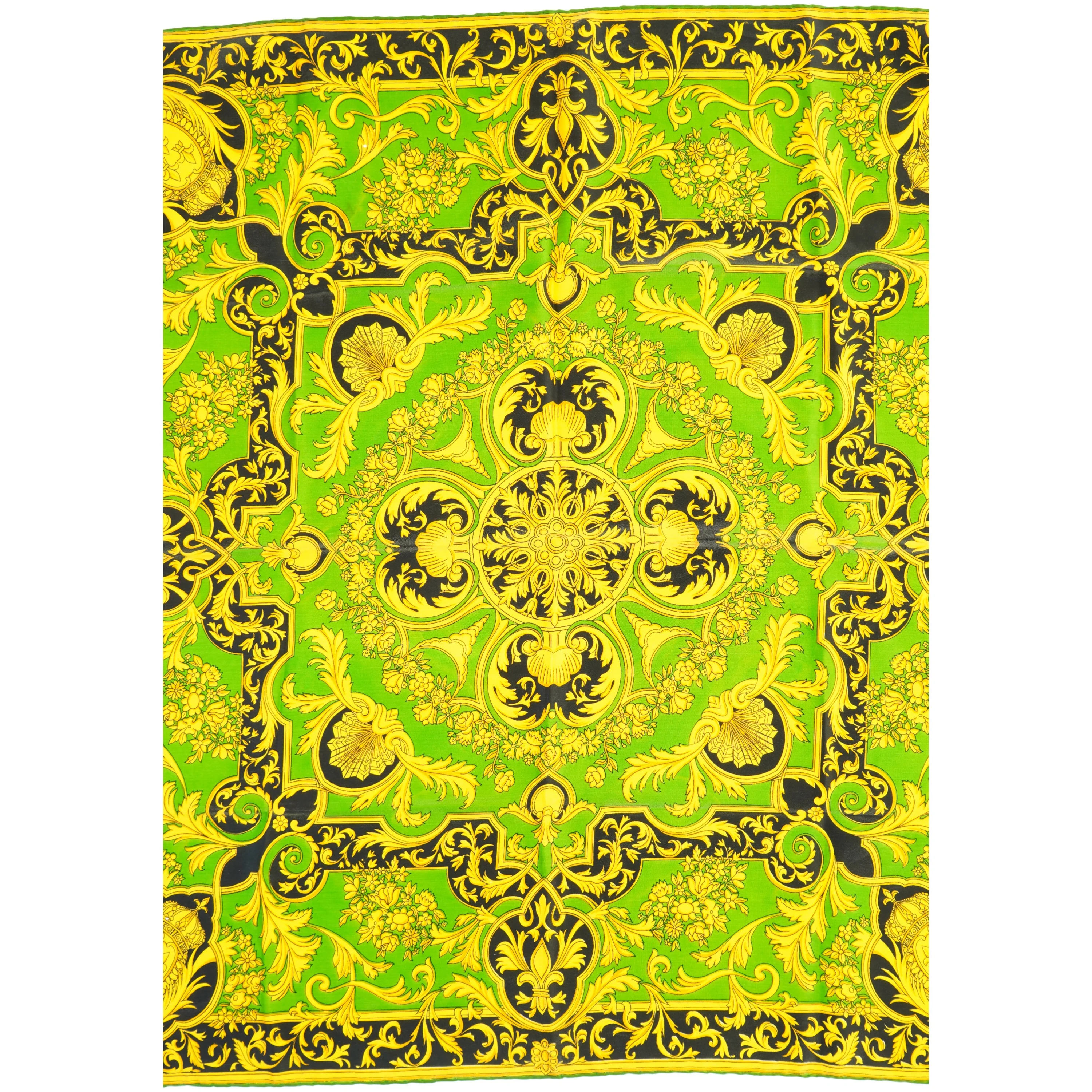 Farverig tørklæde (str. 75 x. 75 cm)