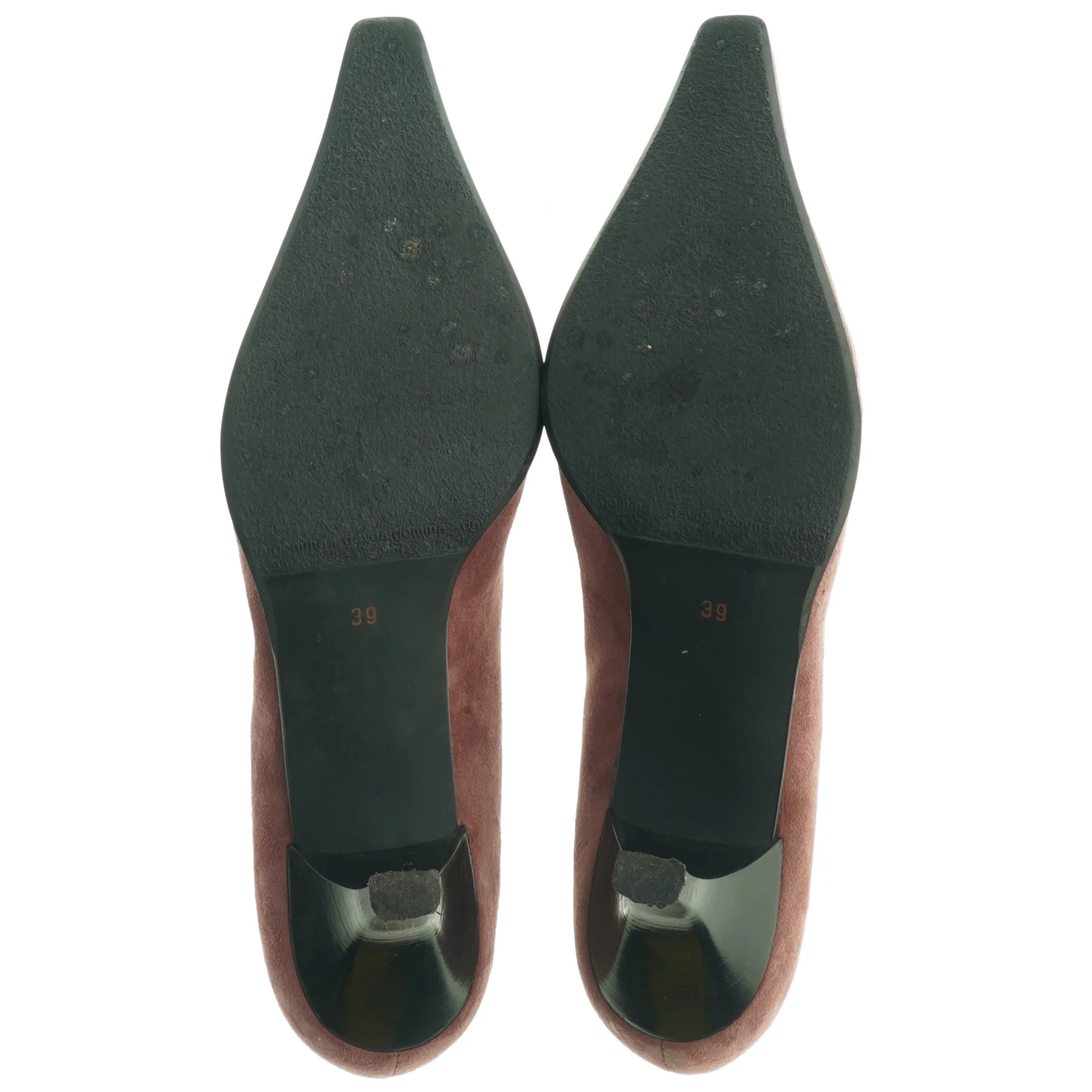 Brune damesko med dekoration (str. 39)