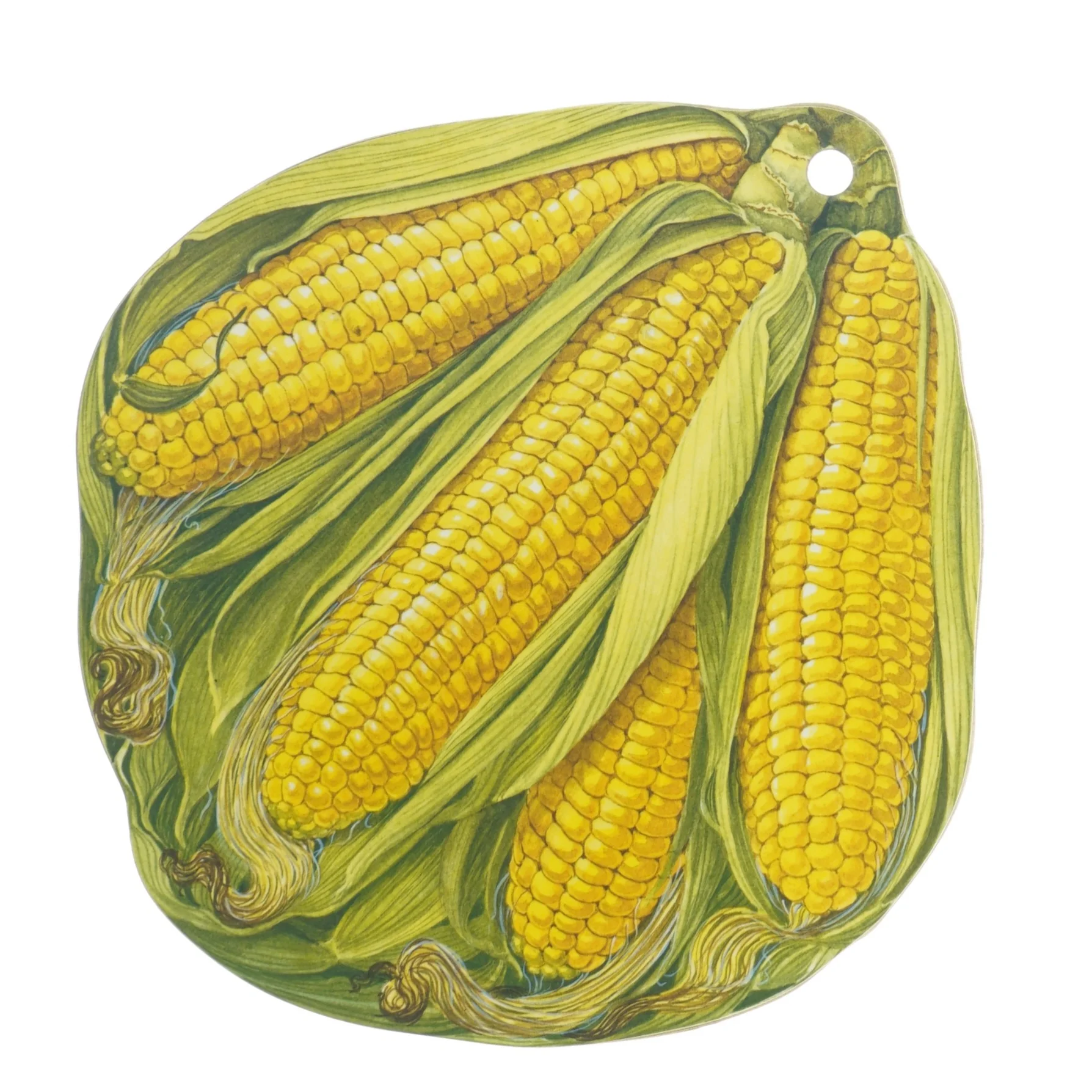 Sk&aelig;rebr&aelig;t med majsmotiv (str. 24 x. 22 cm)