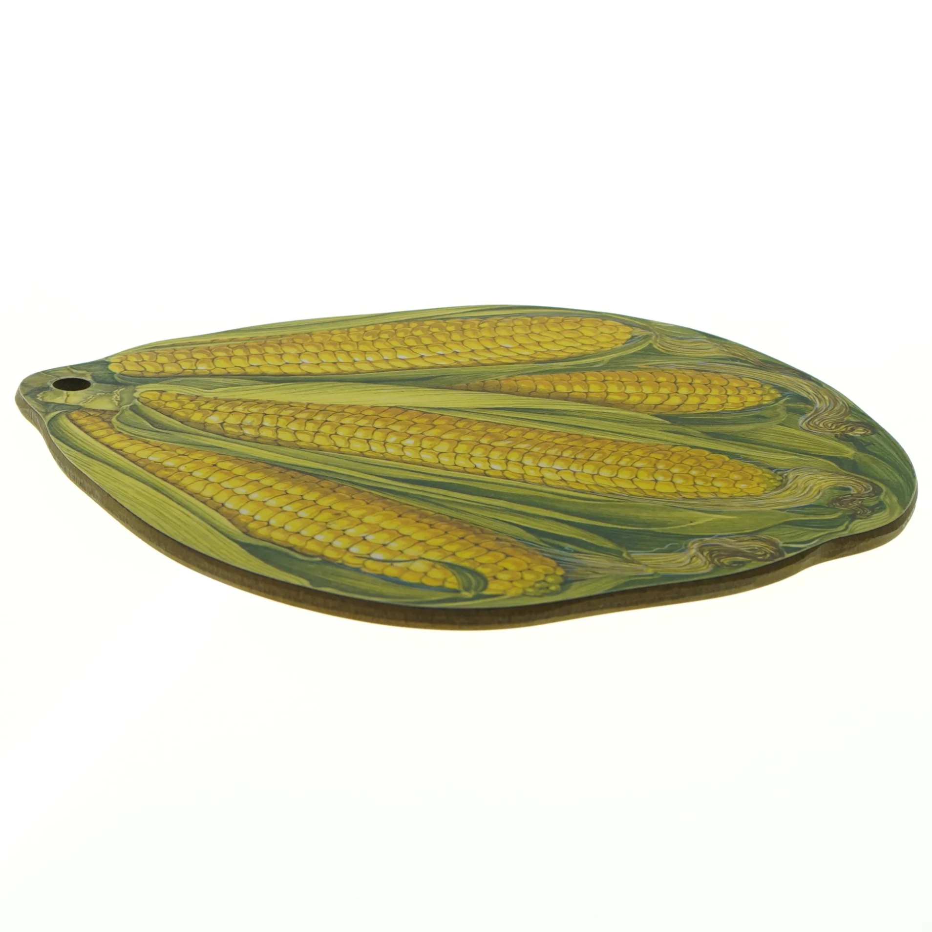 Skærebræt med majsmotiv (str. 24 x. 22 cm)