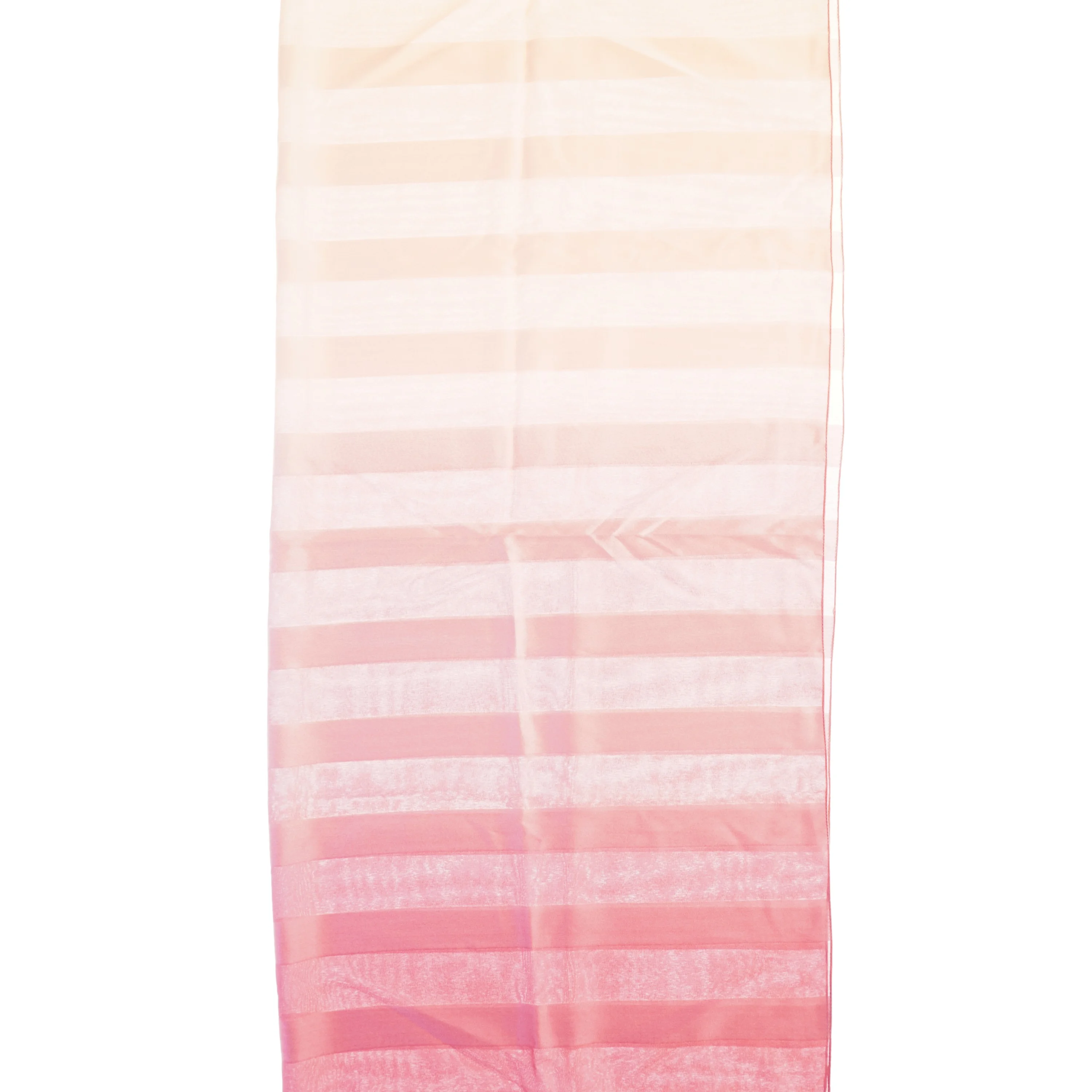 Ombré farvet tørklæde (str. 85 x 85 cm)