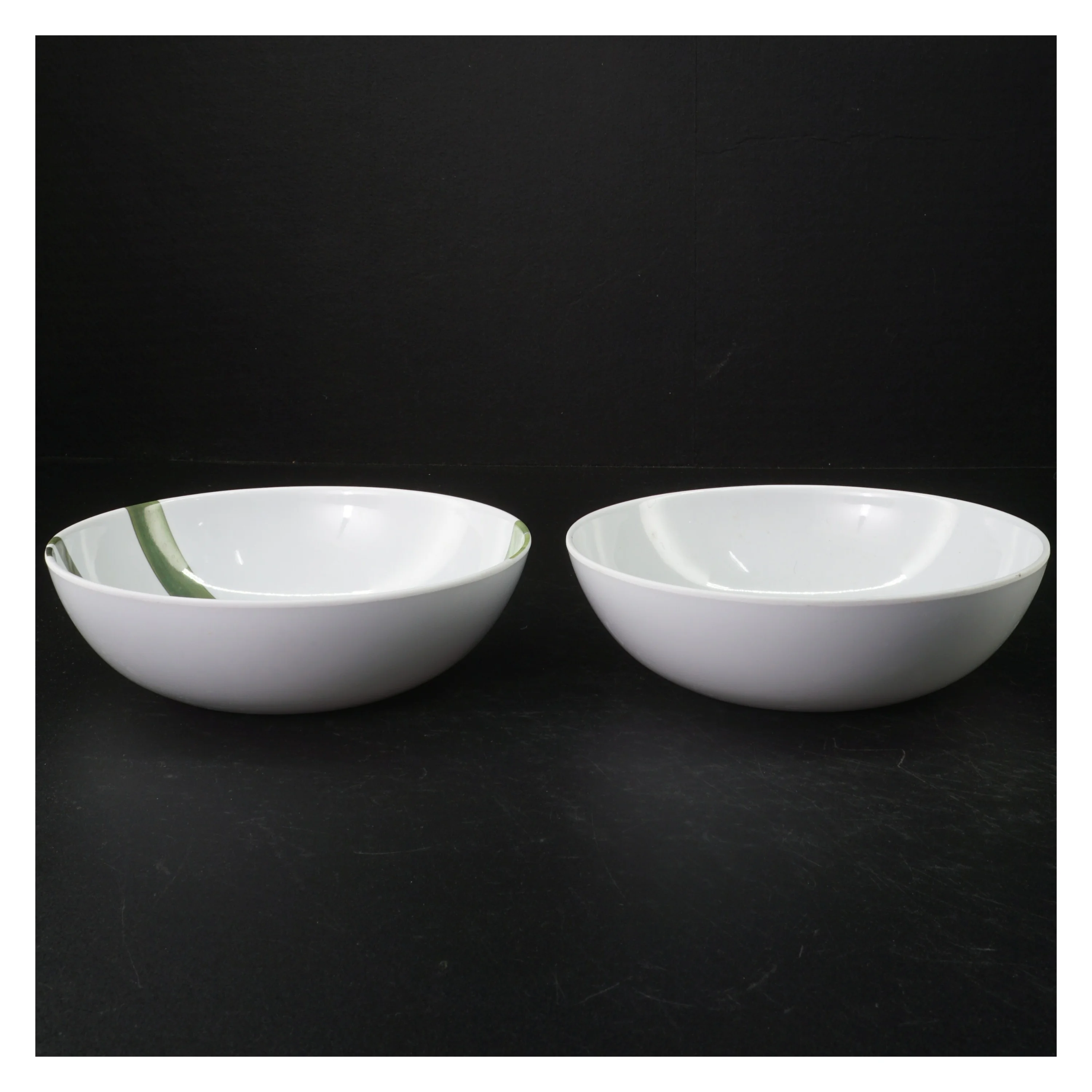 Dekorative keramikskåle (str. Ø. 17,5 cm)