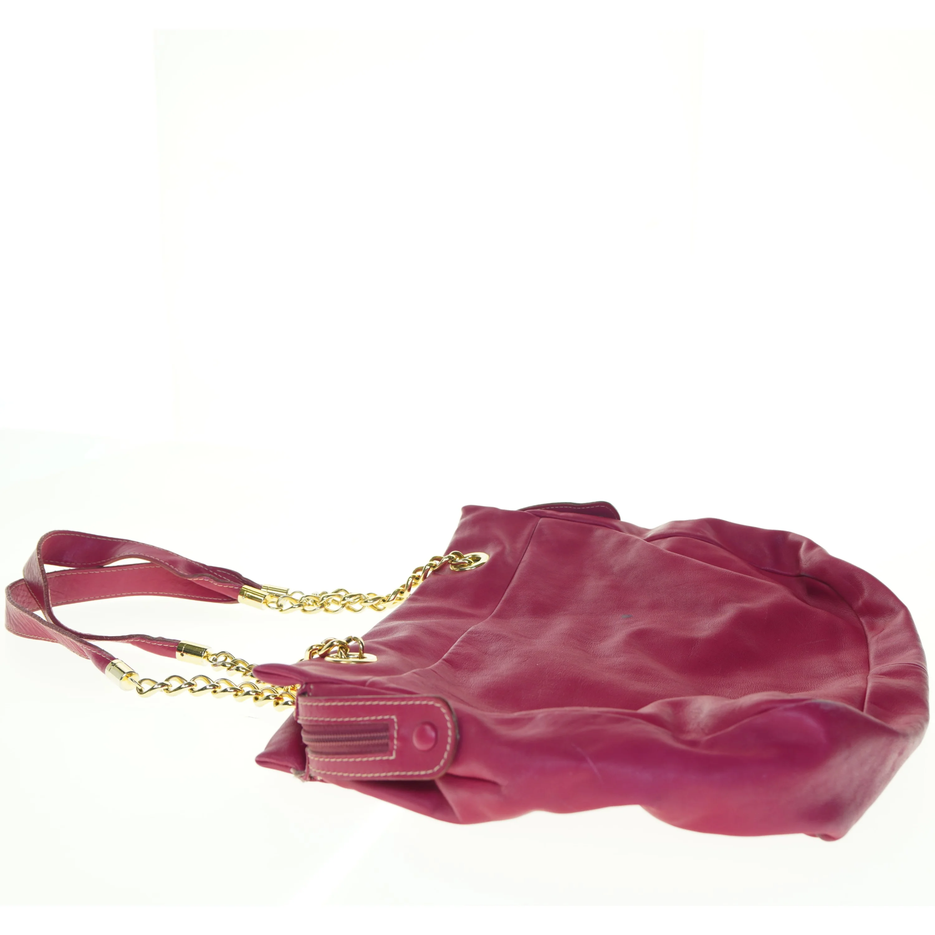 Læder skuldertaske fra Luana (str. 42 x. 34 cm)