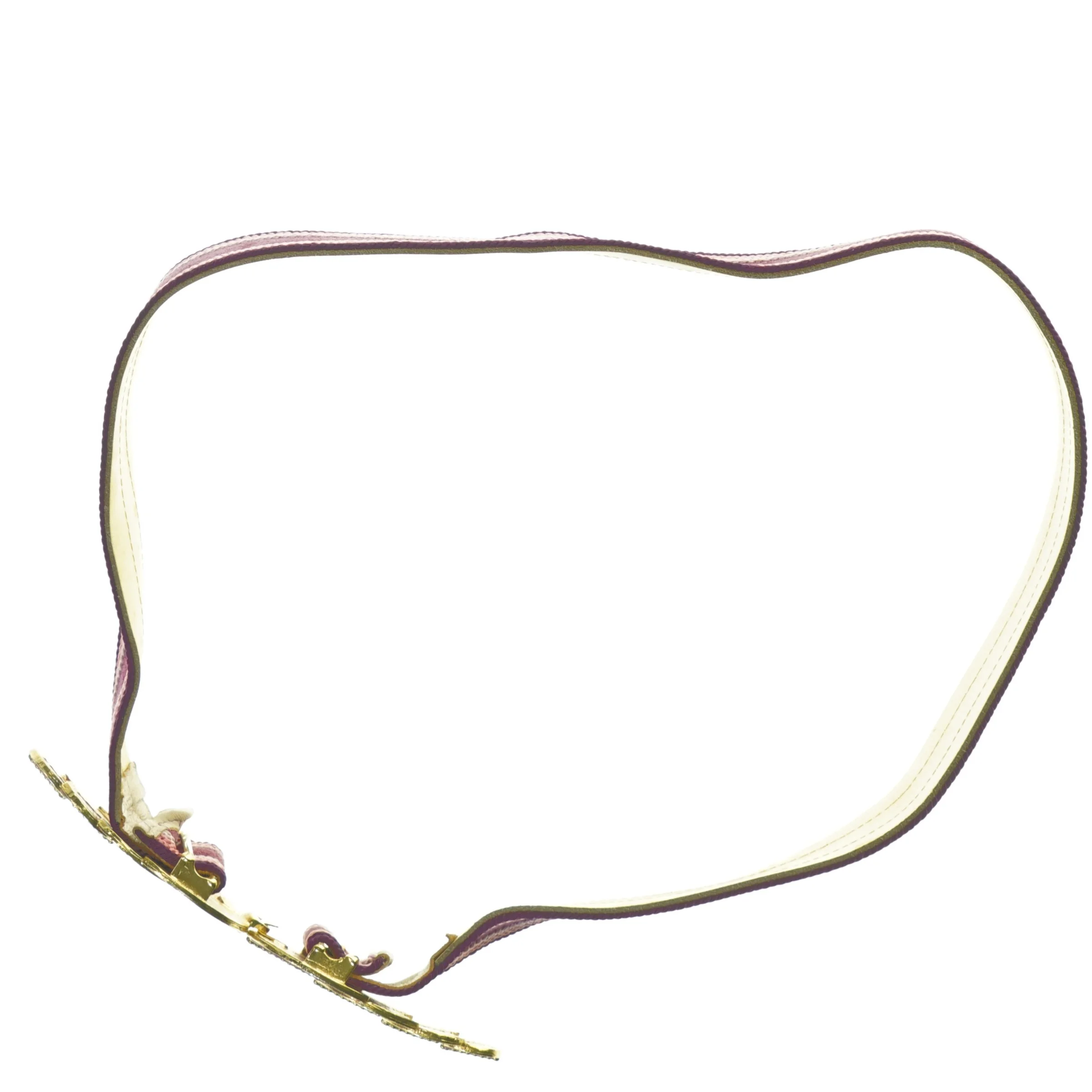 Bælte med dekorative cirkler fra Elle Bijou Wien (str. Længde. 86 cm. b. 4 cm)