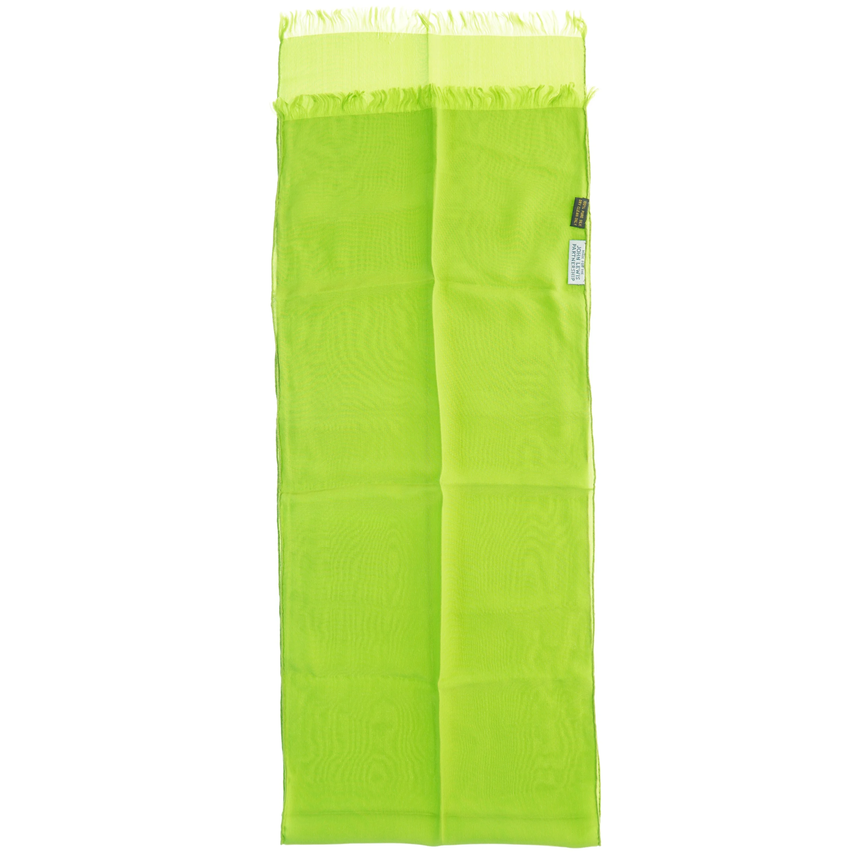 Grøn tørklæde fra John Lewis (str. 140 x 27 cm)