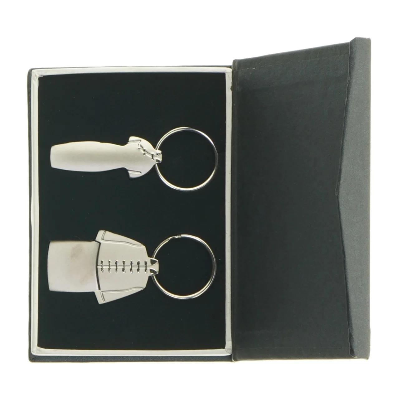 Nøgleringssæt (str. 14 x 9,5 cm)