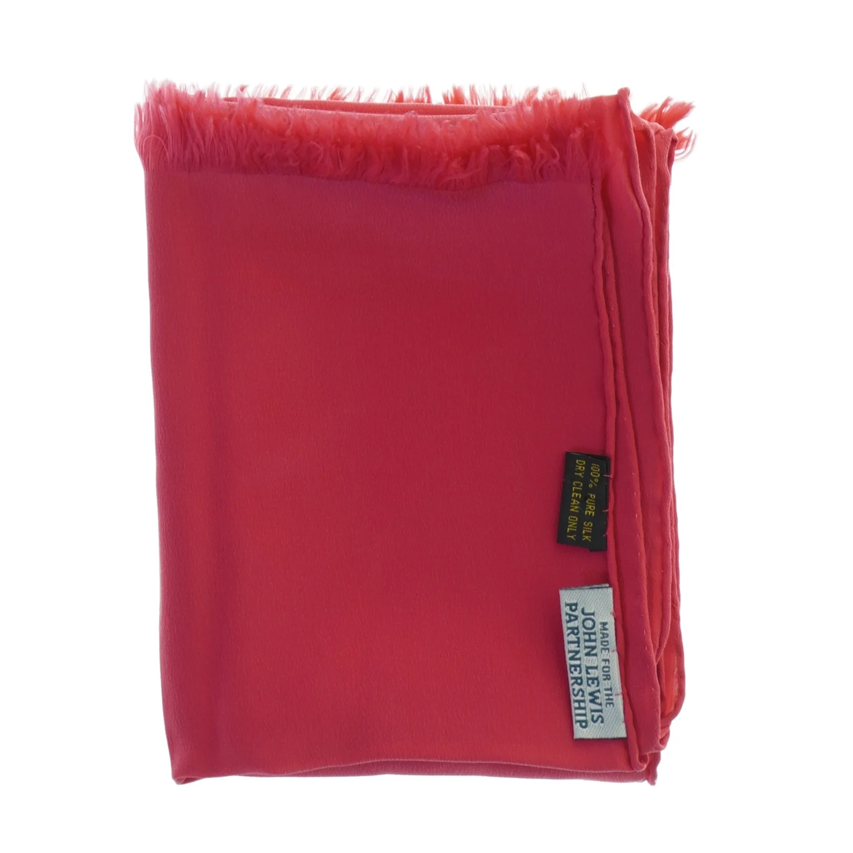 Koralr&oslash;d t&oslash;rkl&aelig;de fra John Lewis (str. 147 x 27 cm)