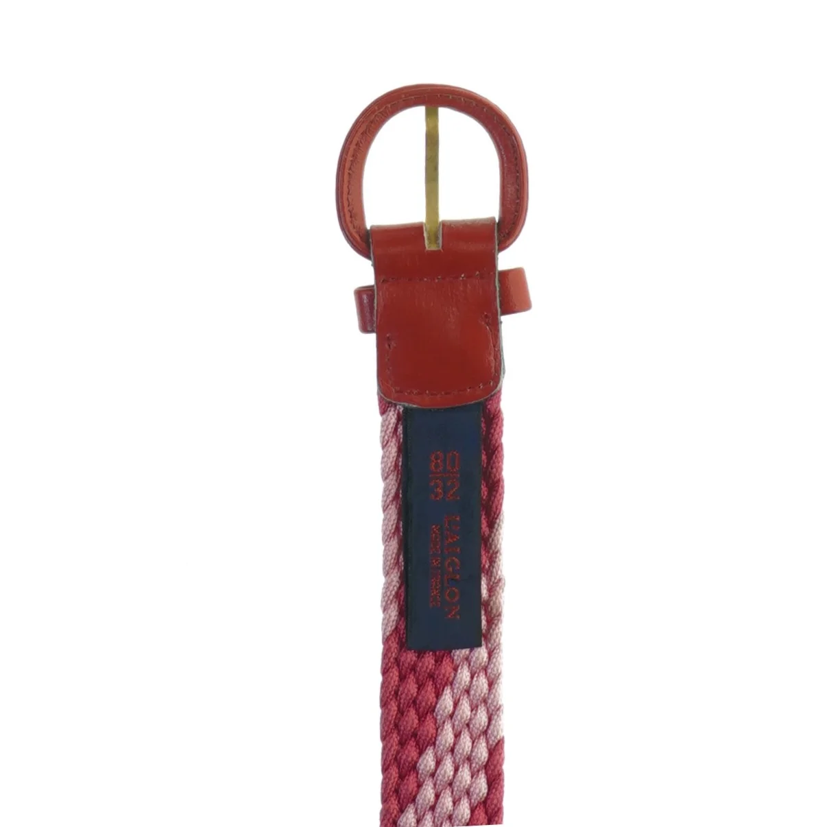 Flettet bælte fra L’aiglon (str. Længde. 90 cm. b 2,5 cm)